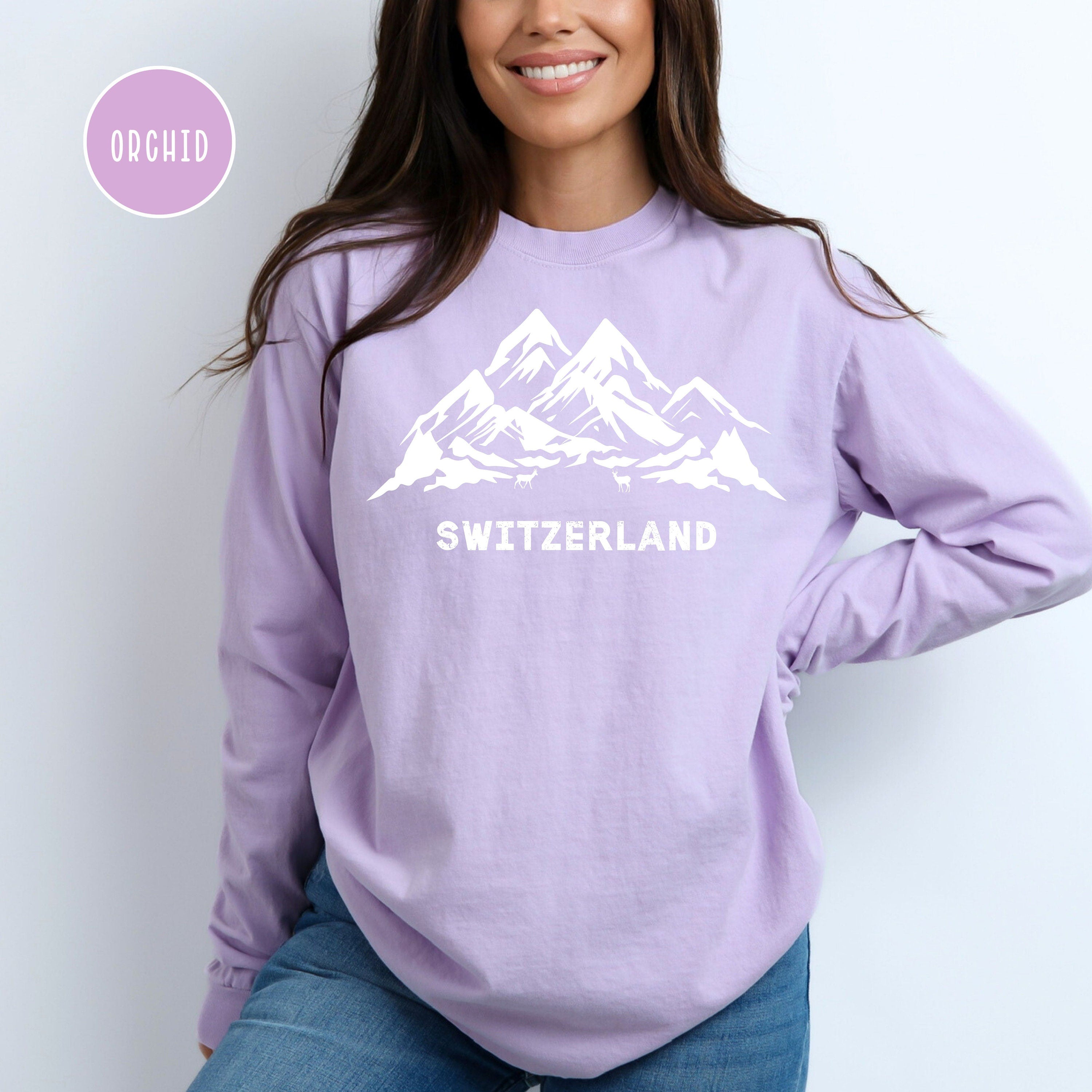 Switzerland Comfort Colors® Long Sleeve Tee