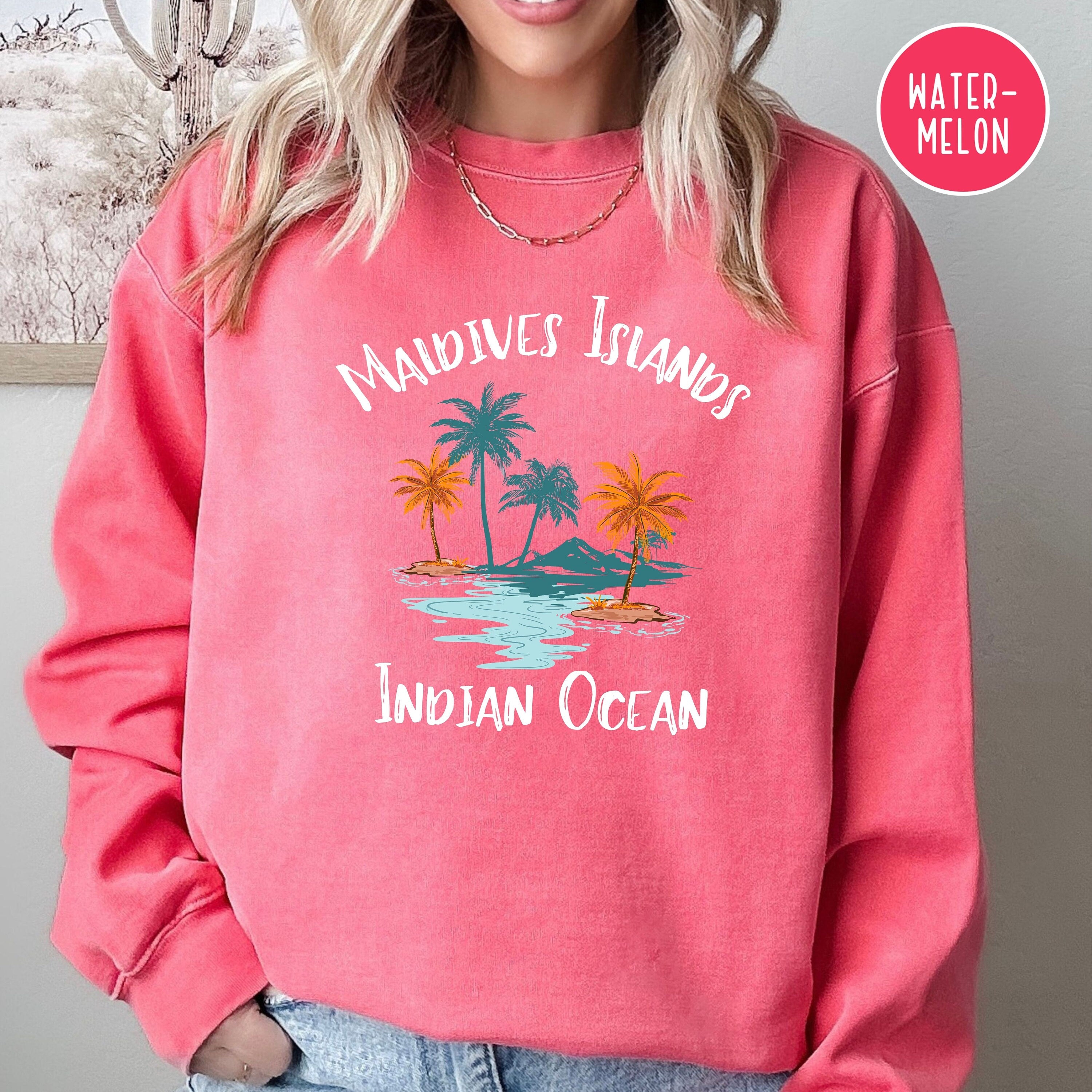 Maldives Indian Ocean Vacation Comfort Colors® Sweatshirt