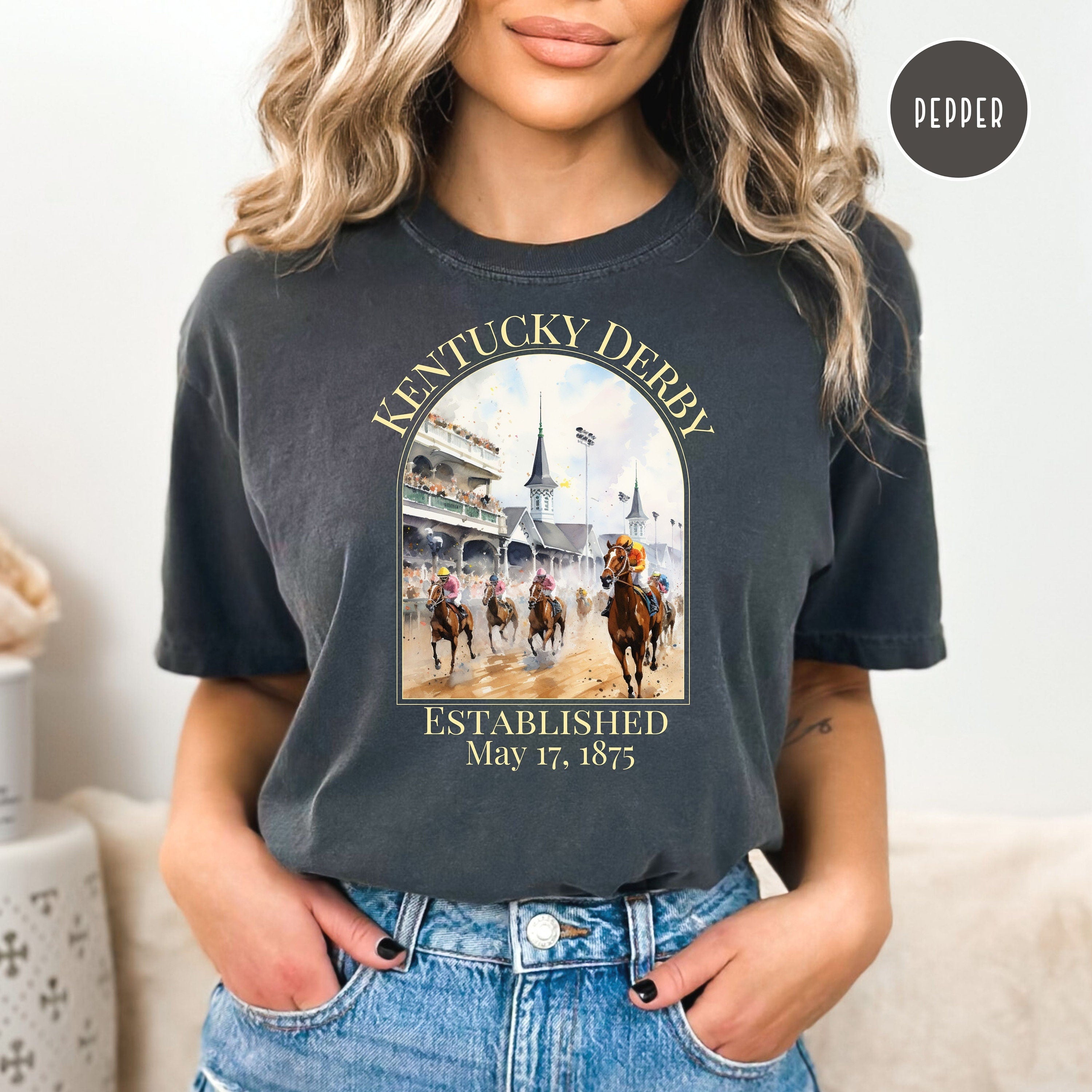 Kentucky Derby Race Comfort Colors® Tee