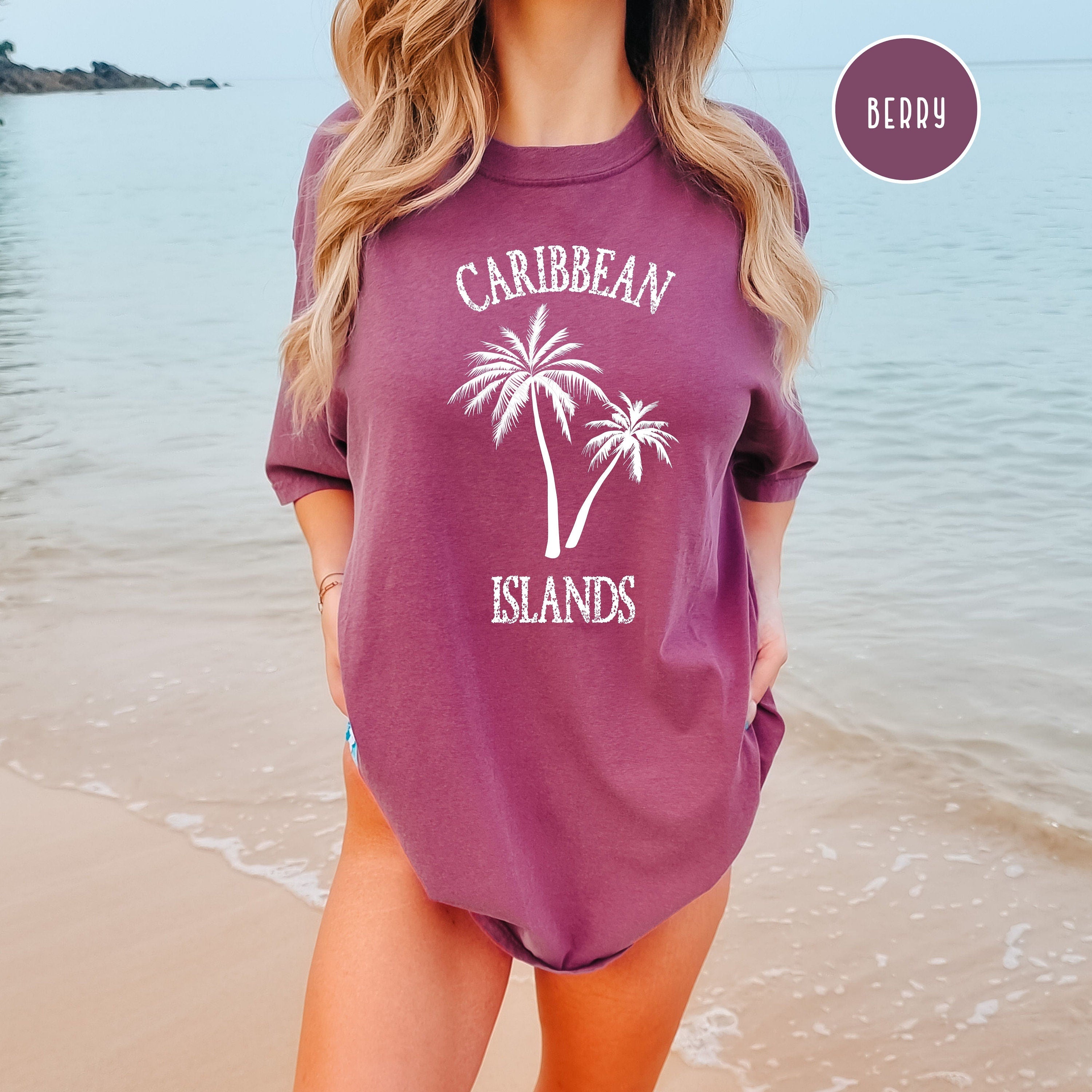 Caribbean Islands Comfort Colors® Tee