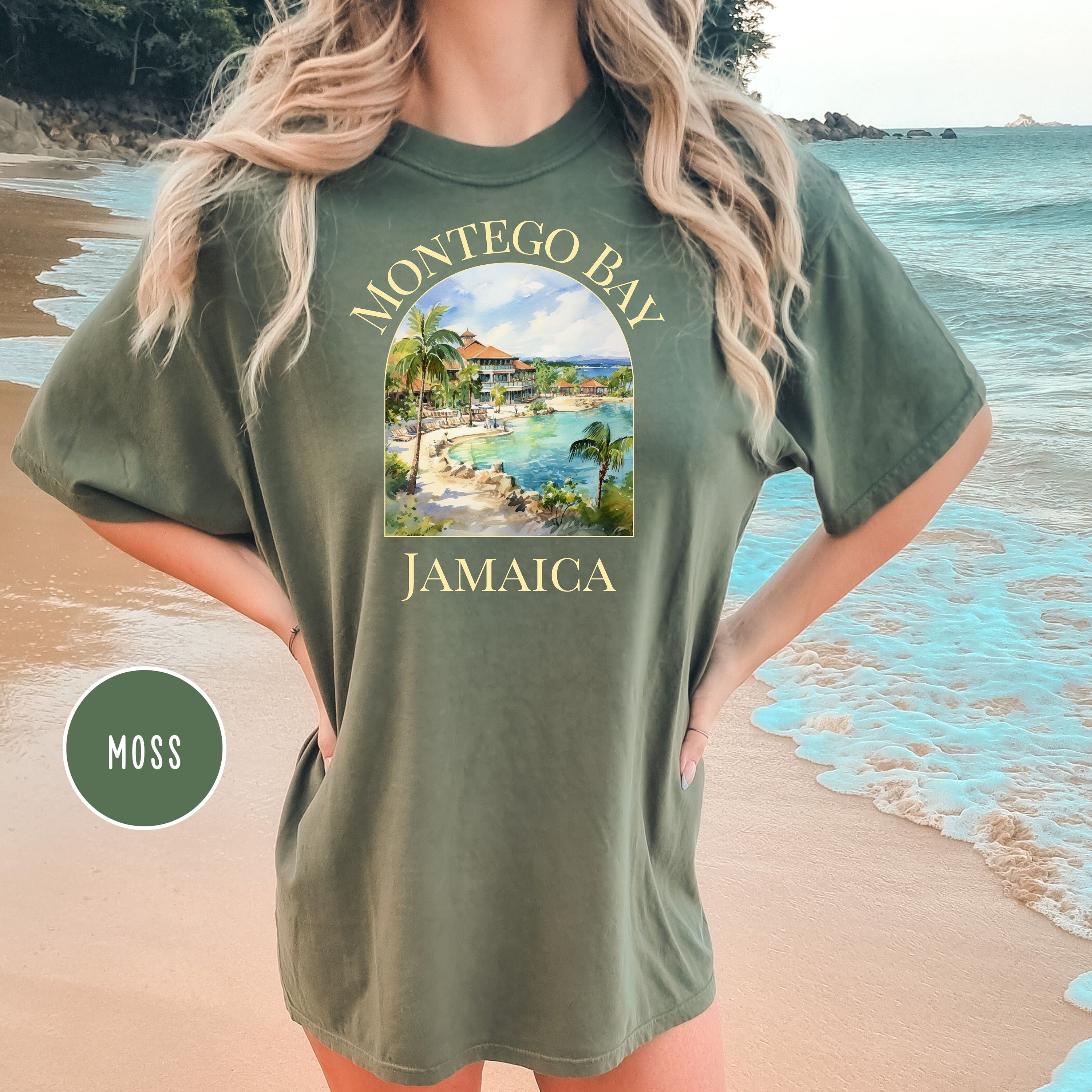 Montego Bay Jamaica Comfort Colors® Tee