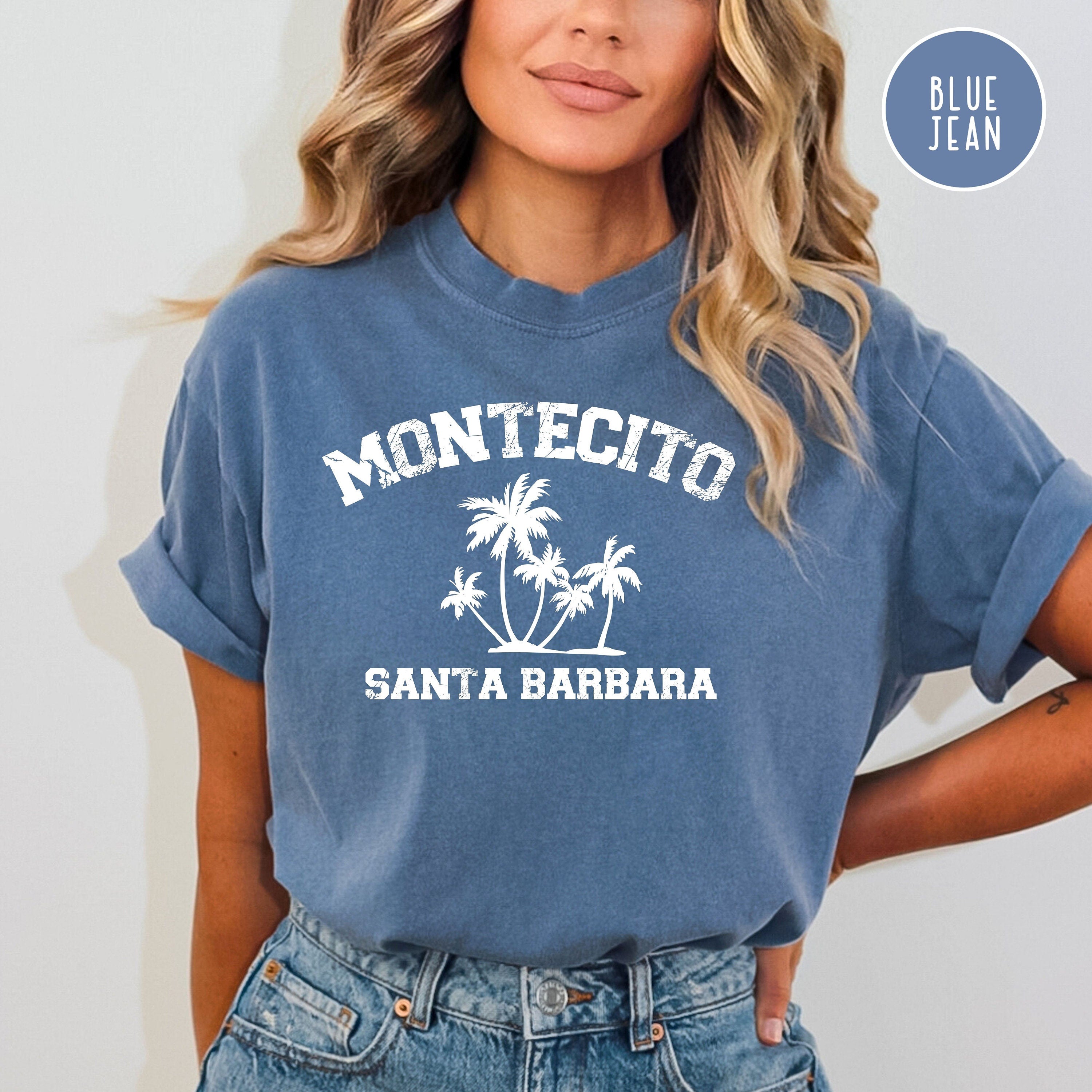 Montecito Santa Barbara Comfort Colors Beach Tee