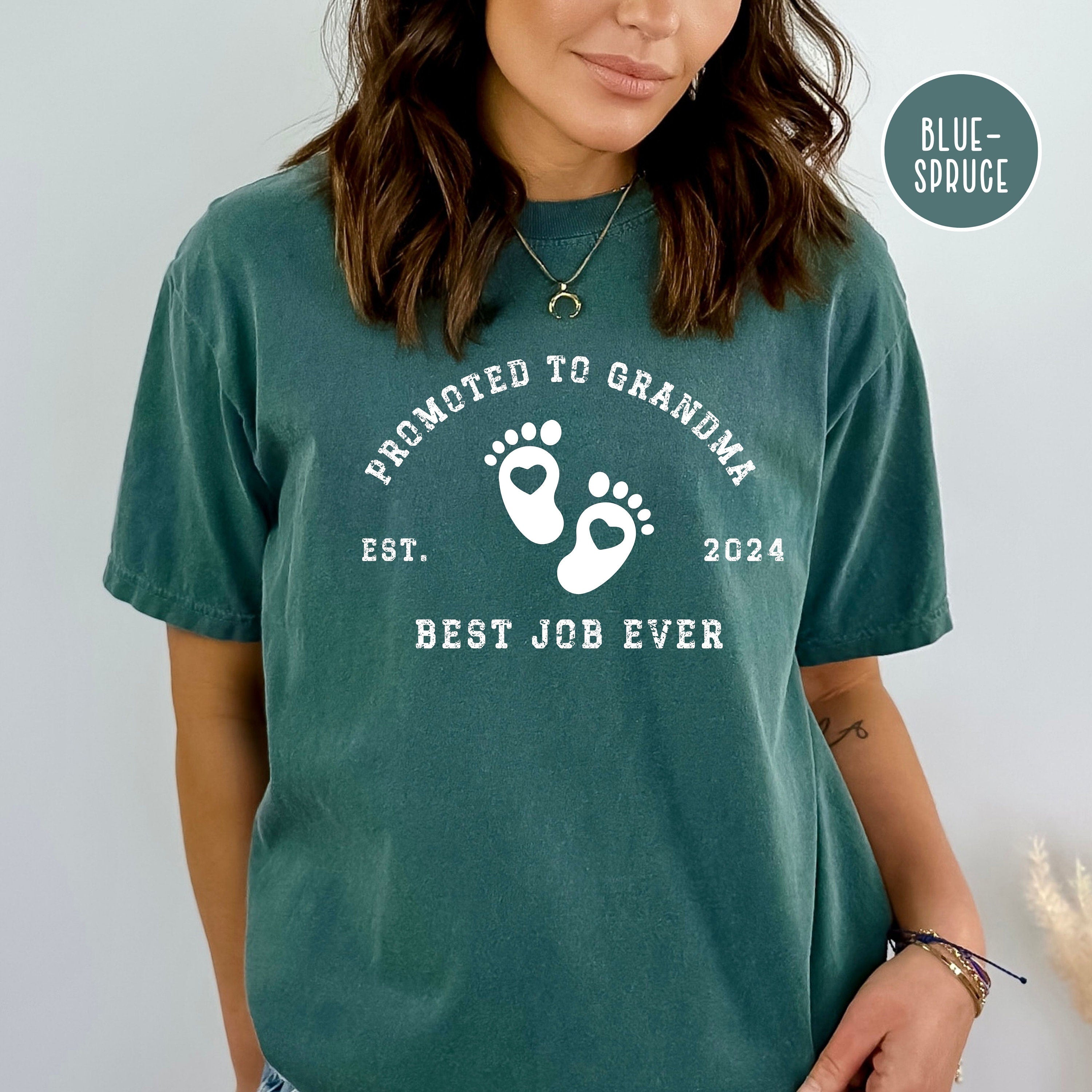 Promoted to Grandma Comfort Colors® Tee