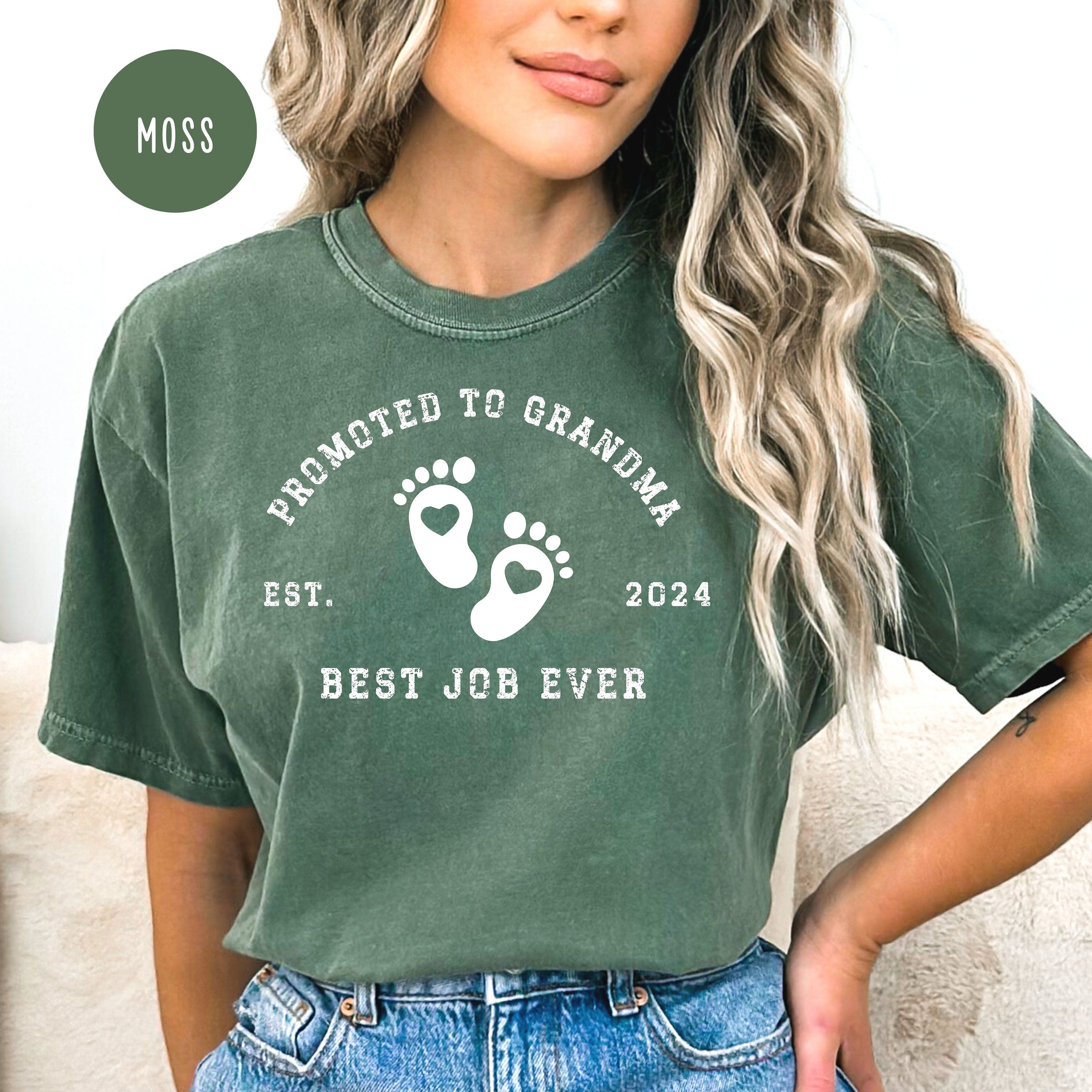 Promoted to Grandma Comfort Colors® Tee