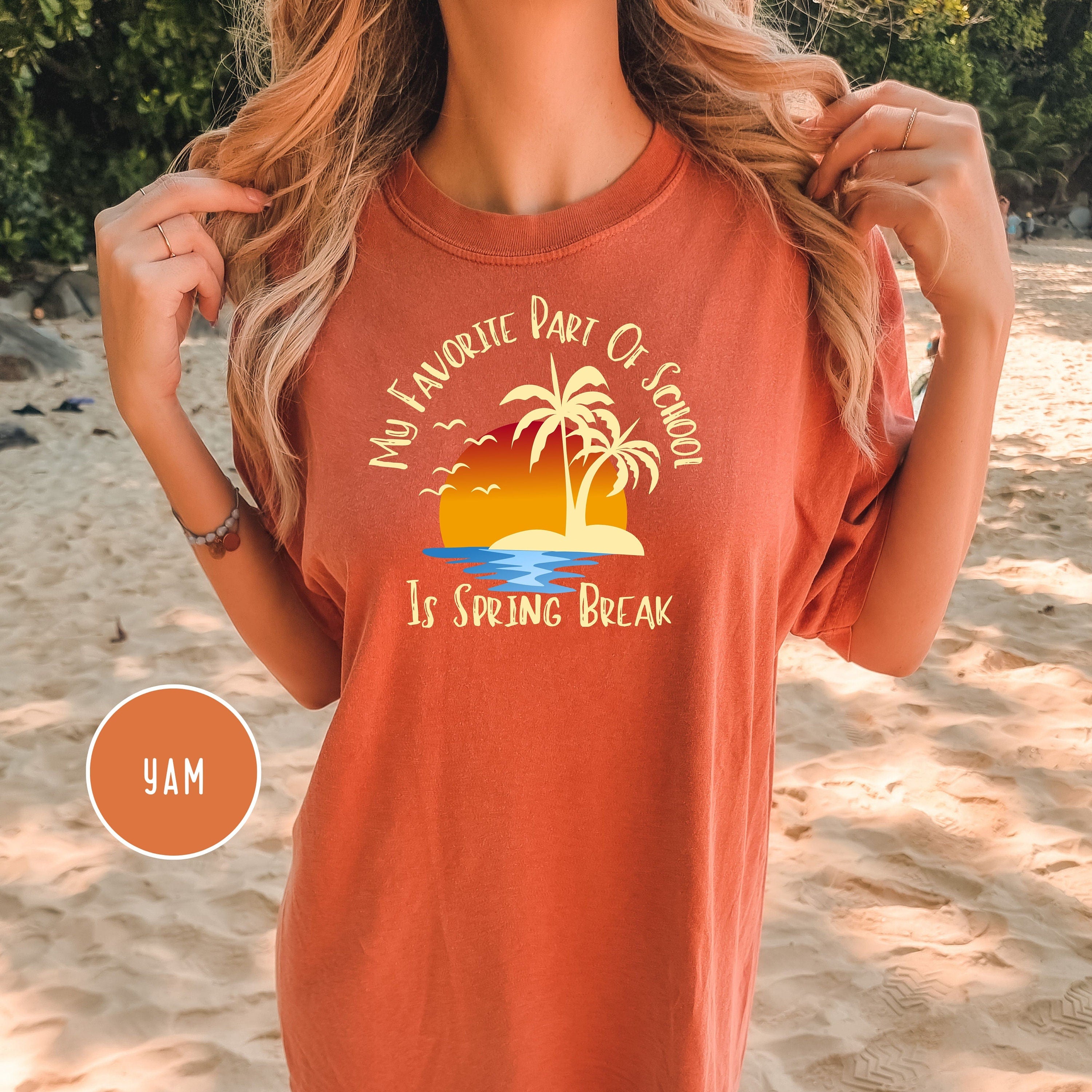 Funny Spring Break Comfort Colors® Beach Tee