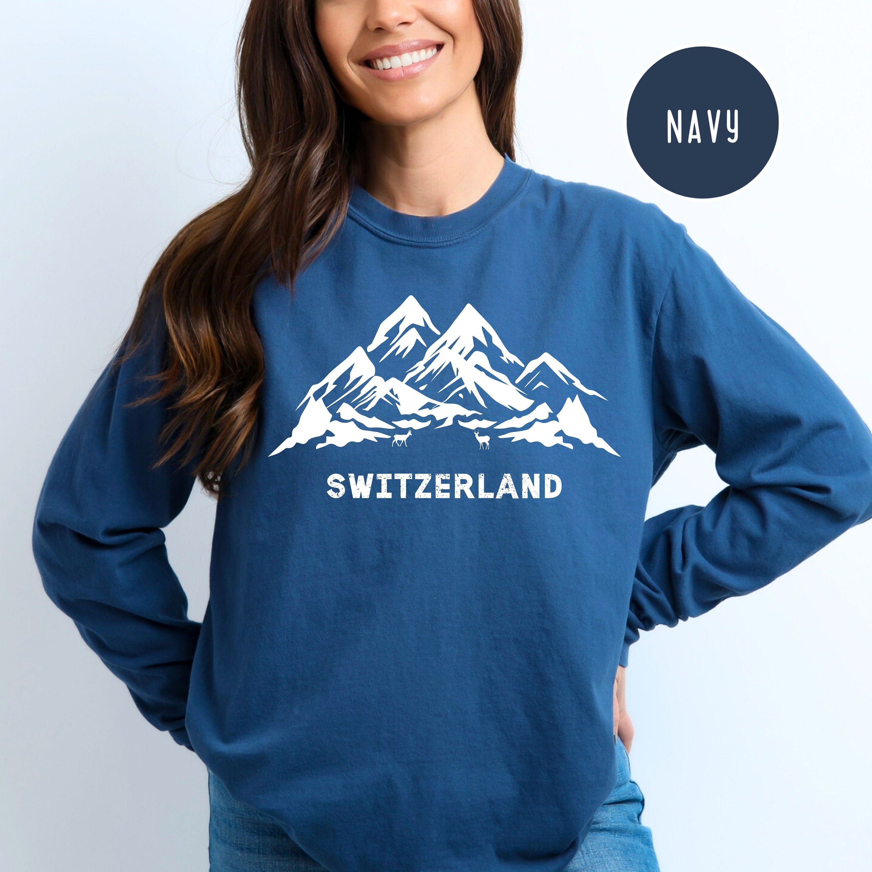 Switzerland Comfort Colors® Long Sleeve Tee