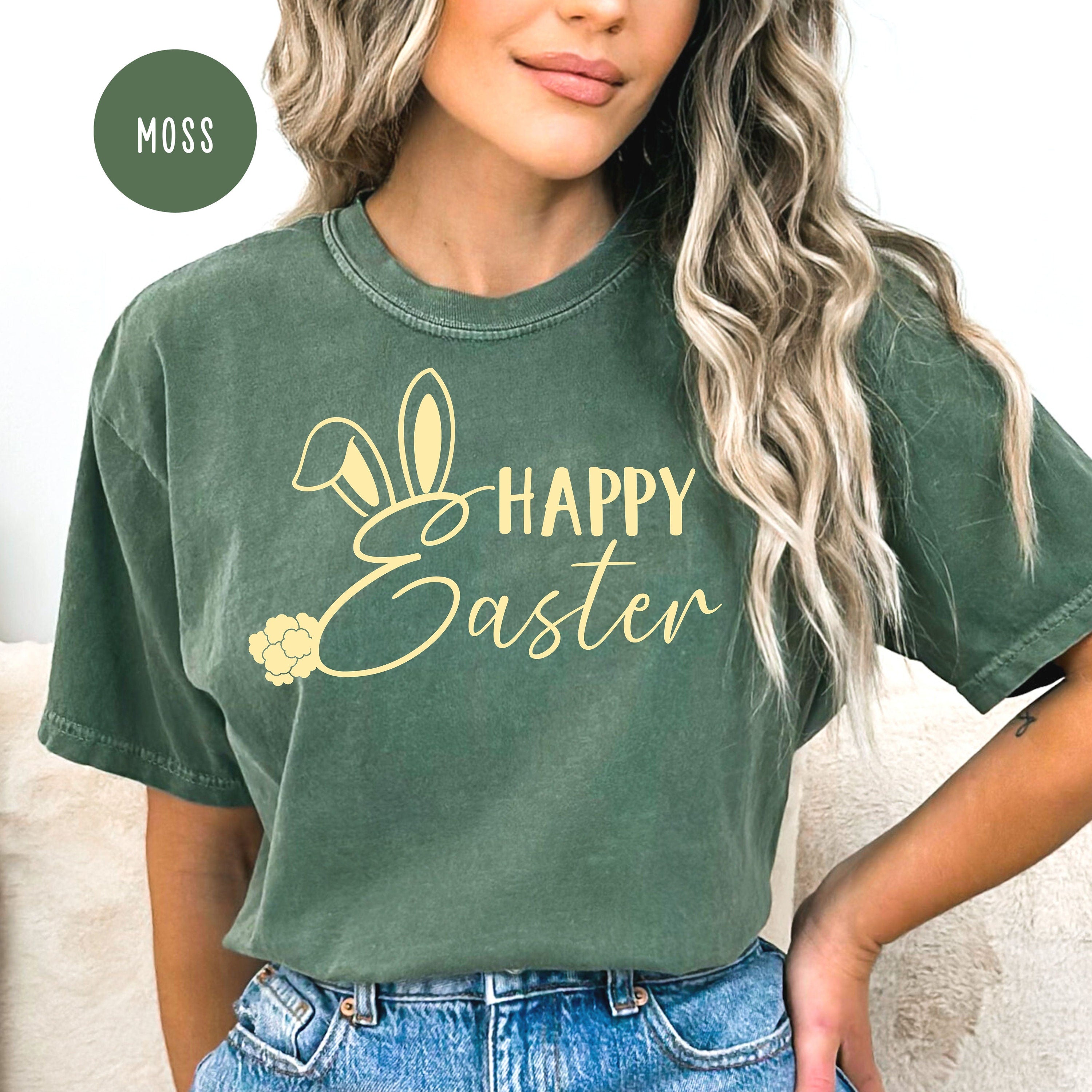 Happy Easter Bunny Comfort Colors® Easter Tee