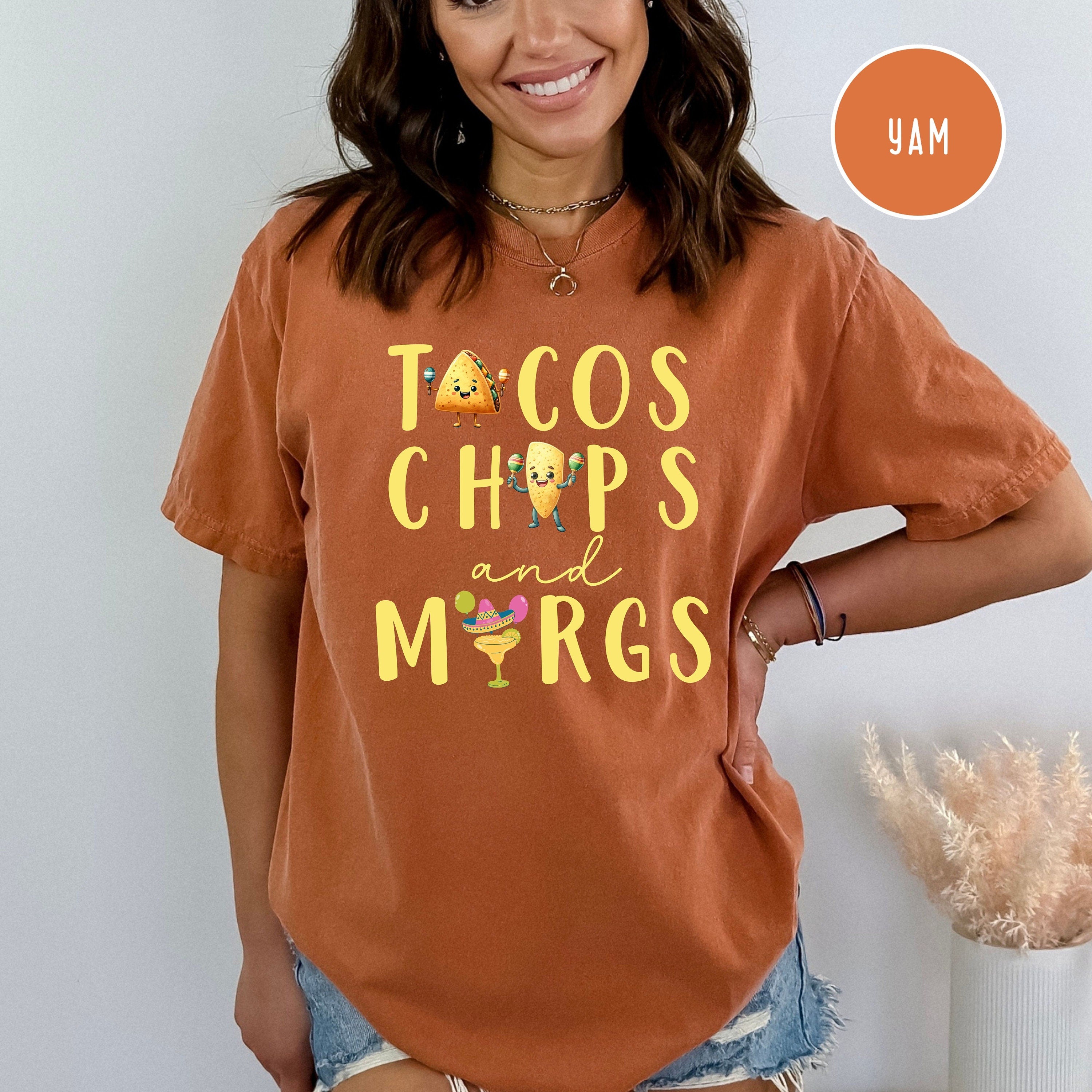 Cinco de Mayo Tacos Chips & Margaritas Comfort Colors® Tee