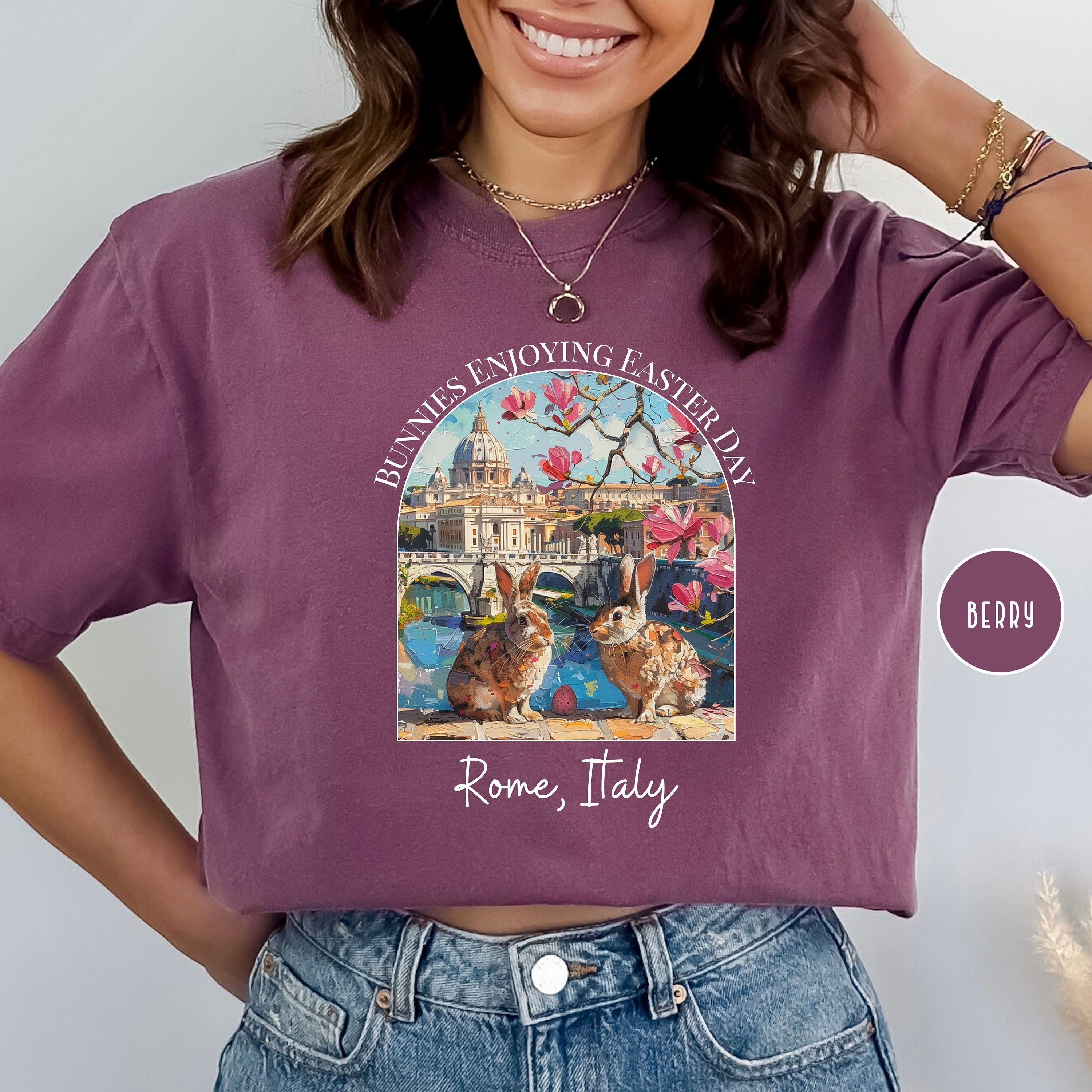 Bunny Rabbits in Rome Comfort Colors® T-Shirt