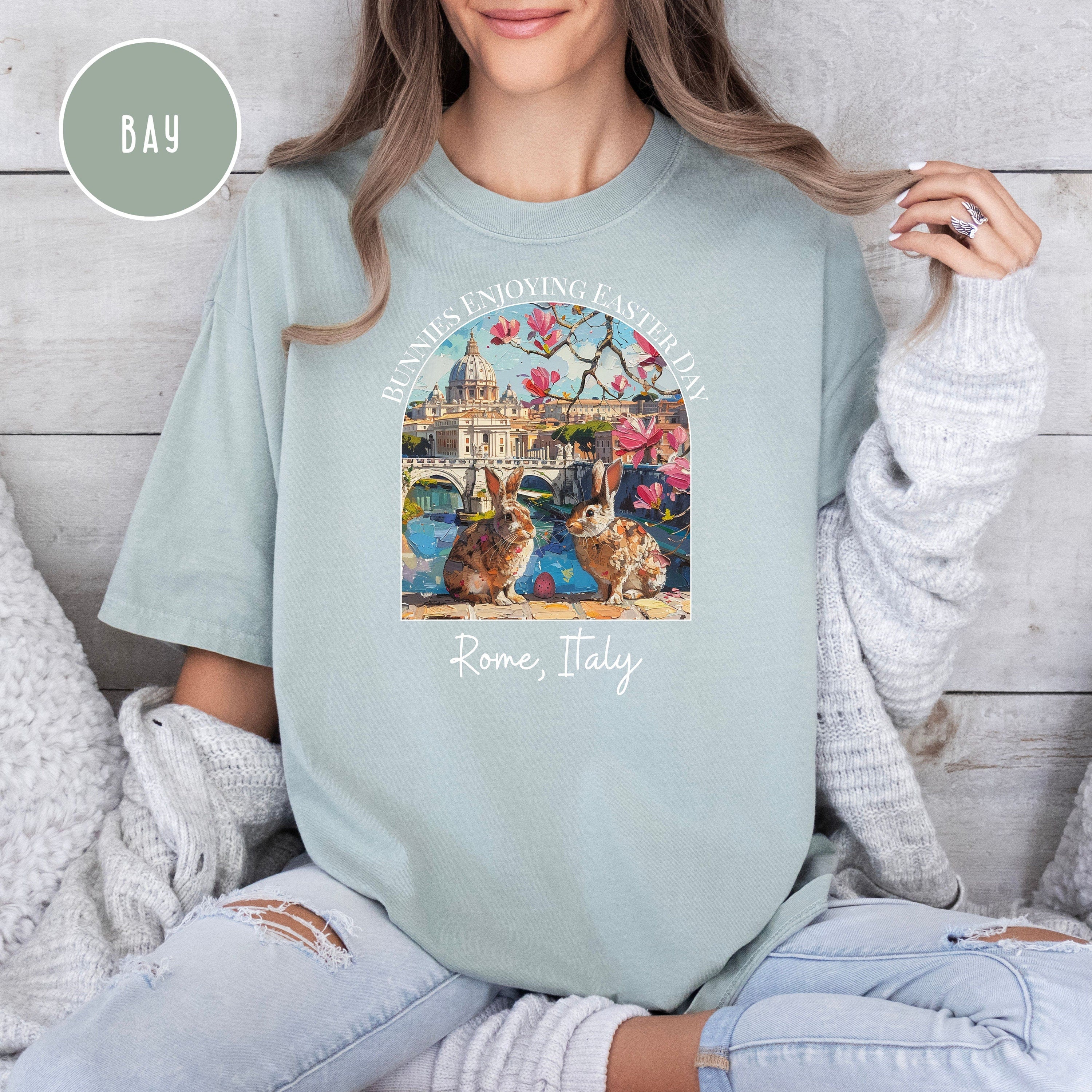 Bunny Rabbits in Rome Comfort Colors® T-Shirt