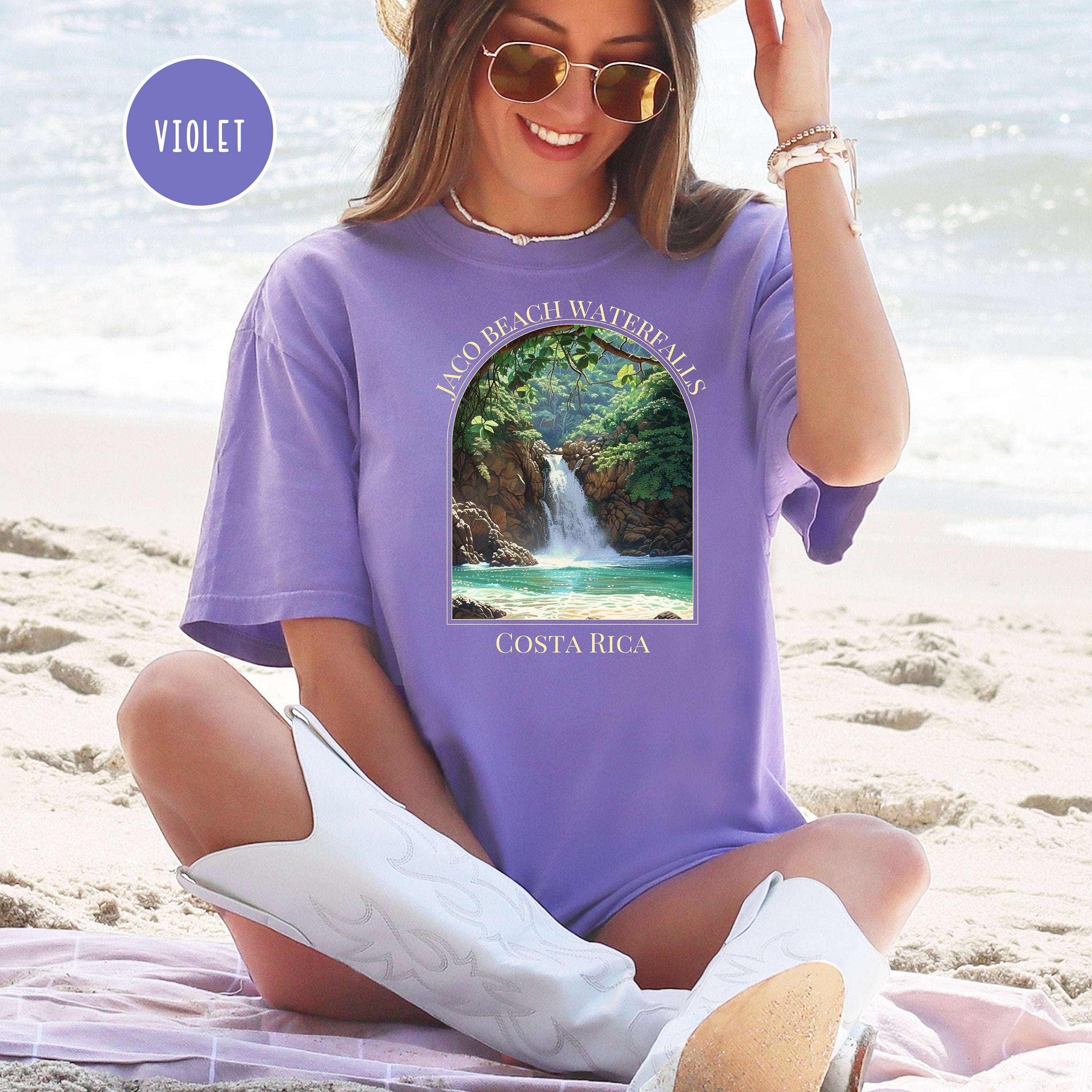 Costa Rica Waterfalls Comfort Colors® Tee