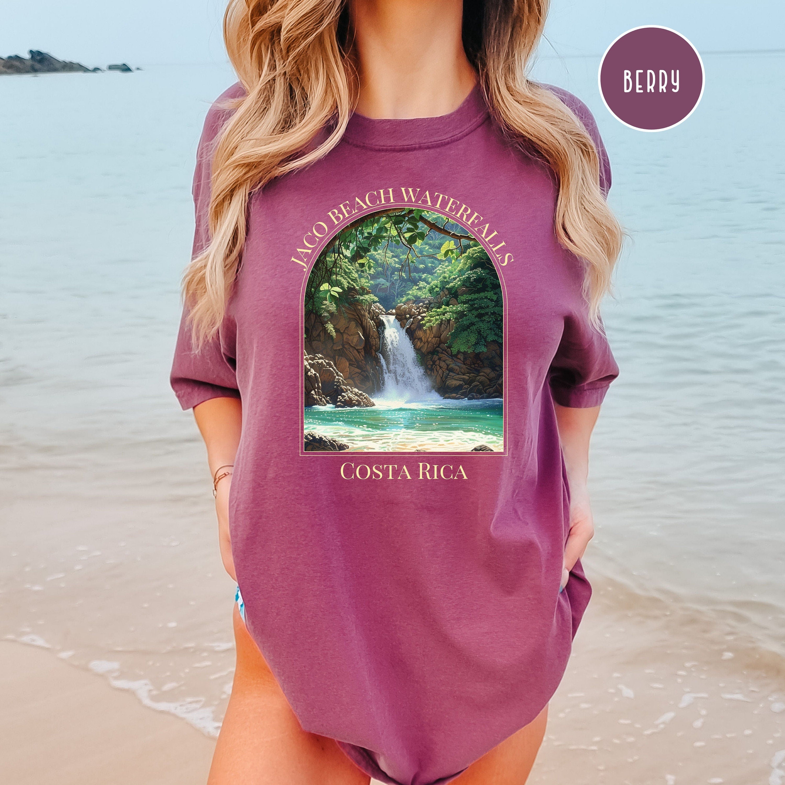 Costa Rica Waterfalls Comfort Colors® Tee