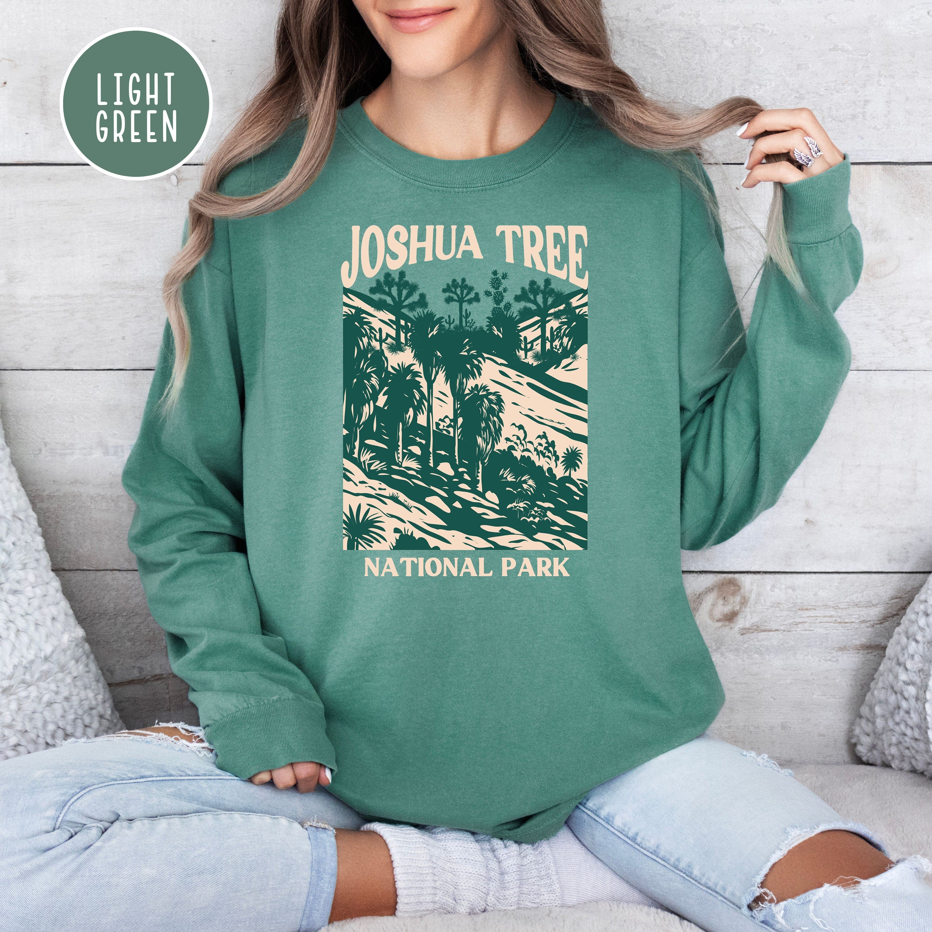 Joshua Tree National Park Comfort Colors® Long Sleeve Tee