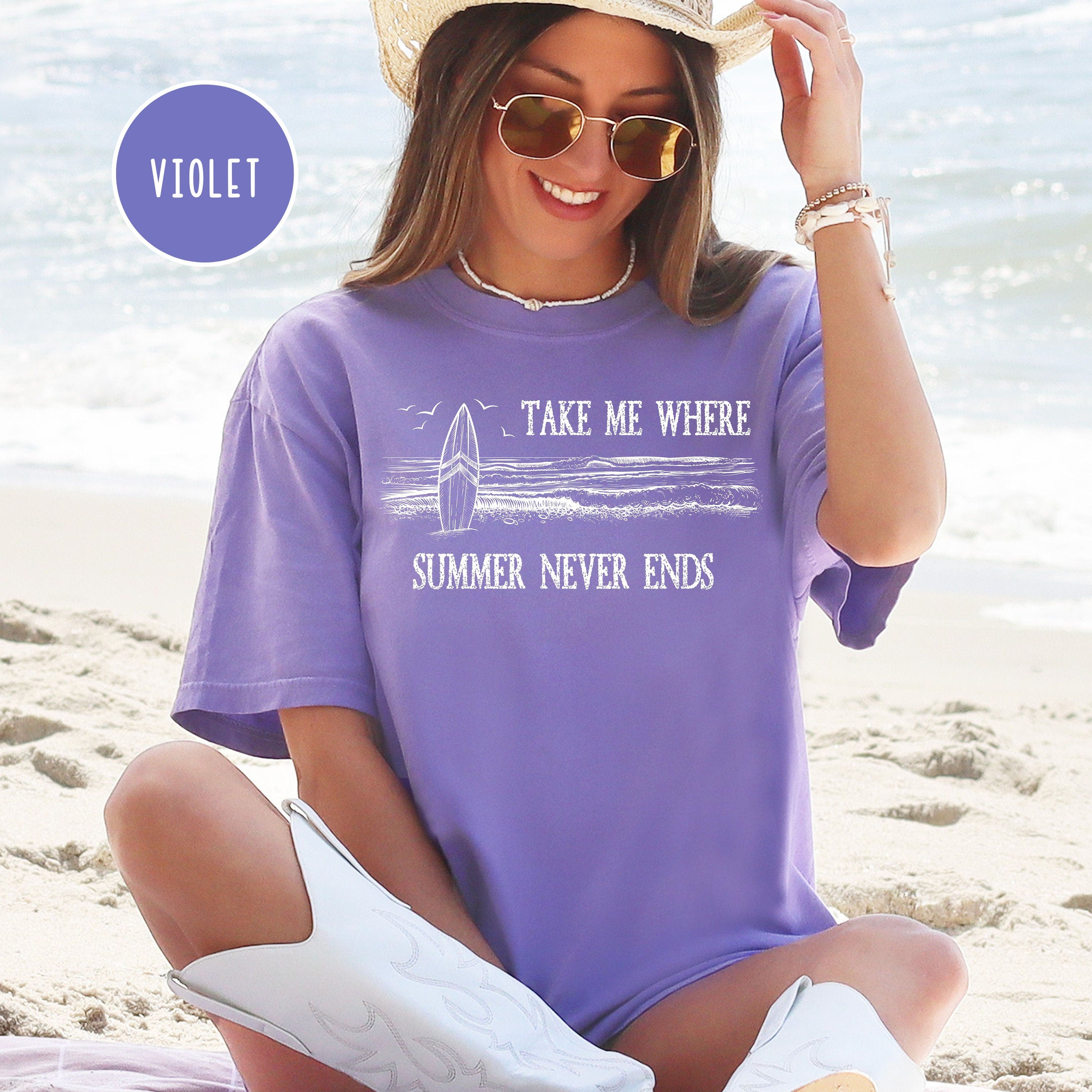 Take Me Where Summer Never Ends Comfort Colors® Tee