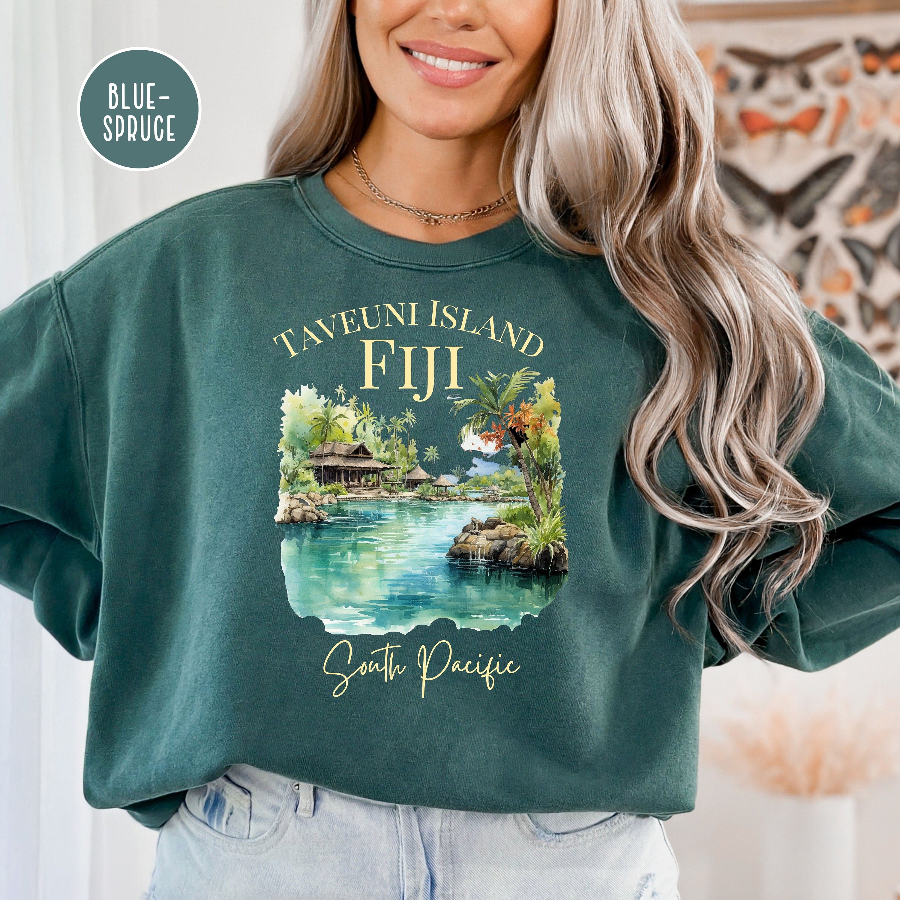 Taveuni Island Fiji Comfort Colors® Sweatshirt