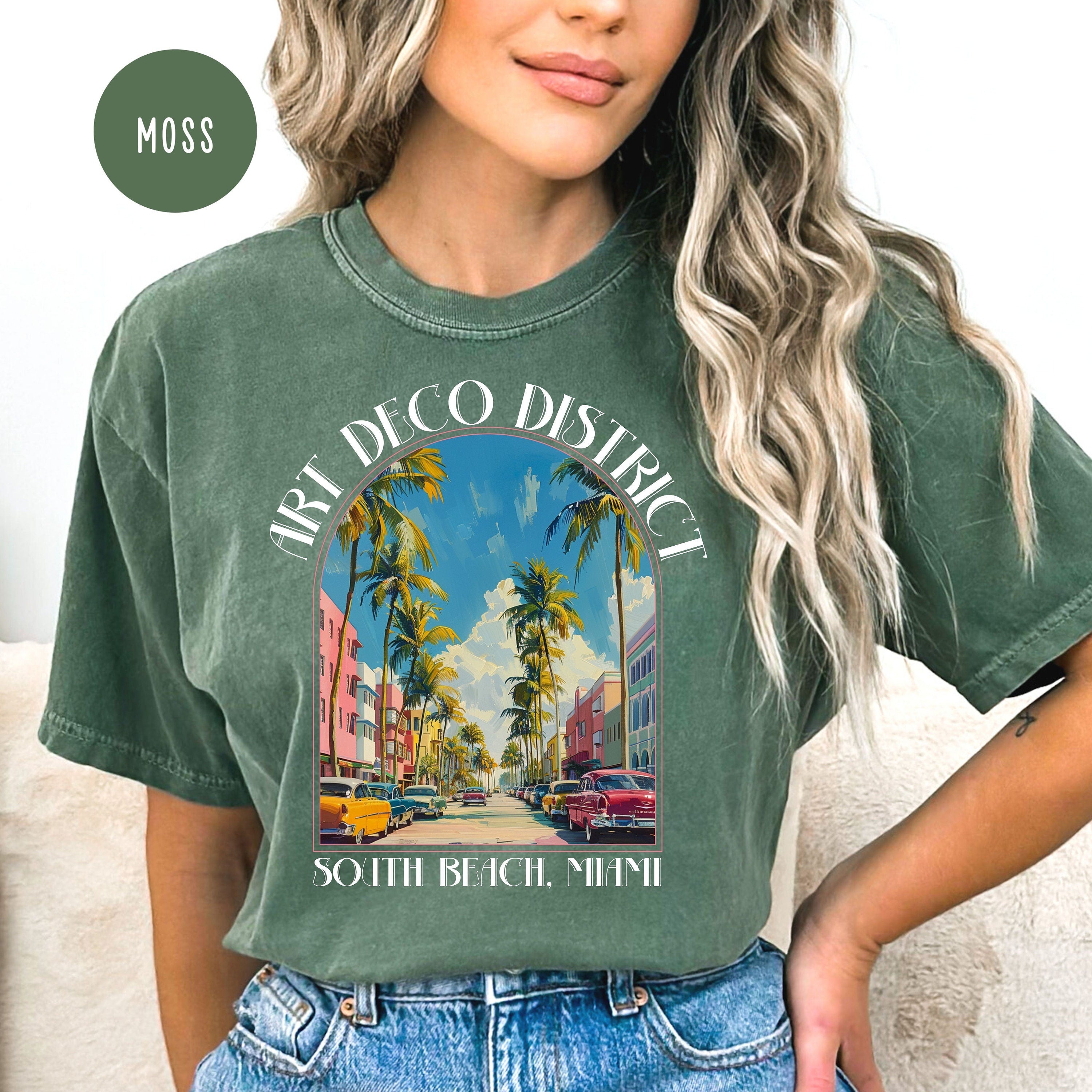 Art Deco District Miami Comfort Colors® T-Shirt