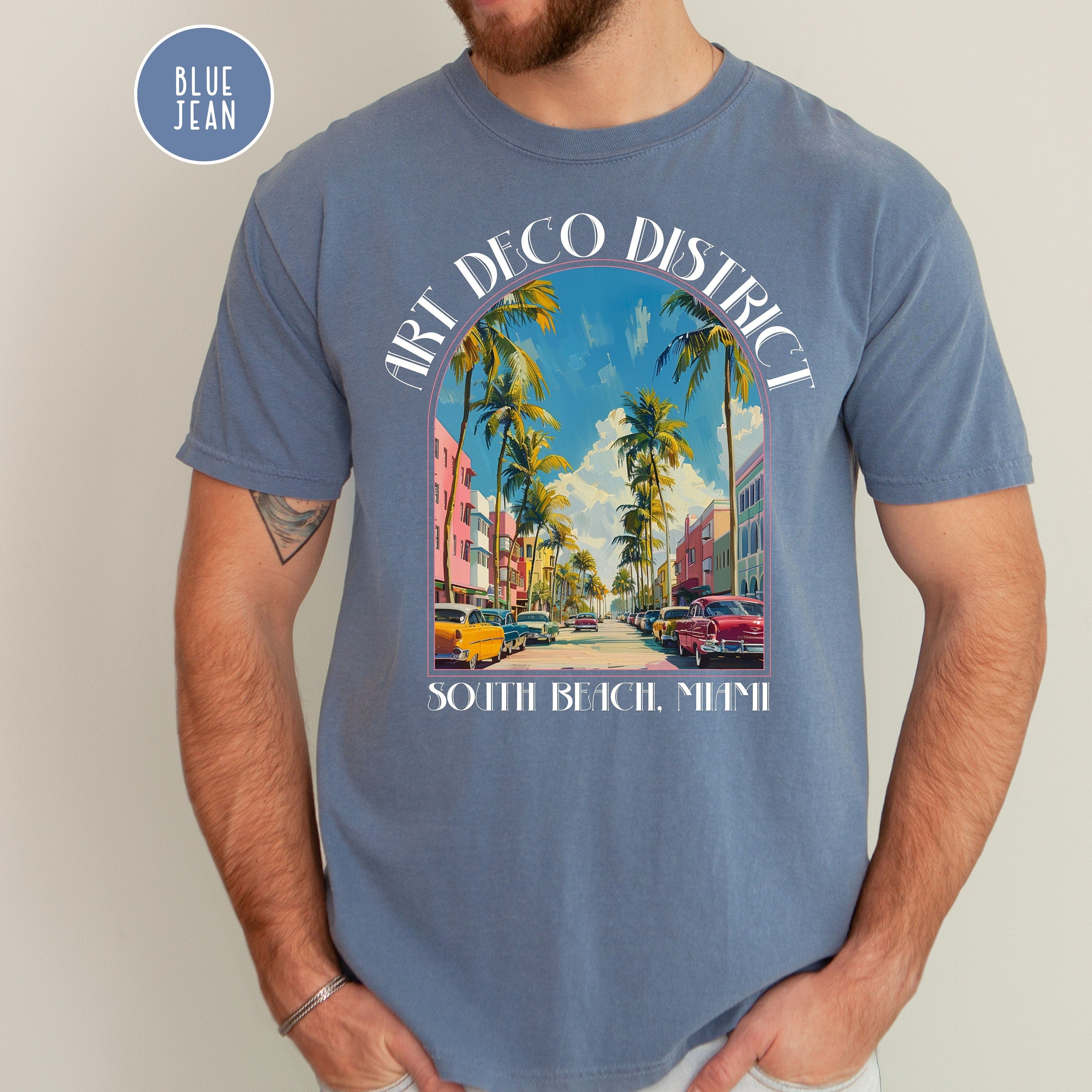 Art Deco District Miami Comfort Colors® T-Shirt