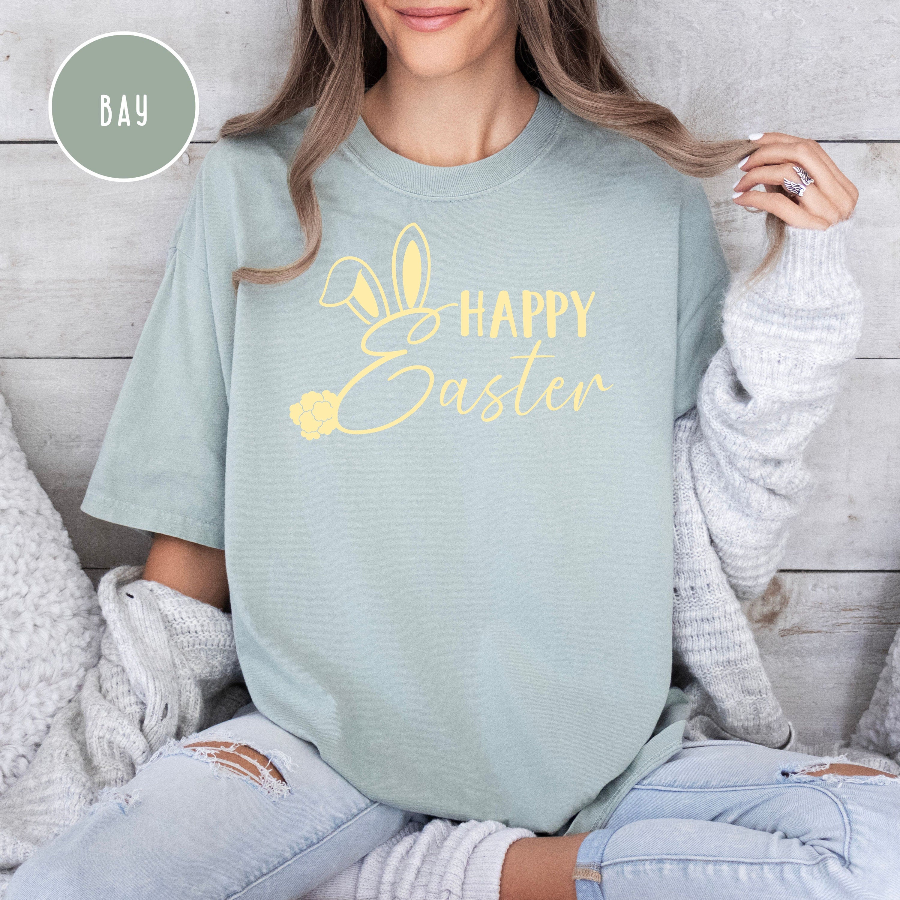 Happy Easter Bunny Comfort Colors® Easter Tee