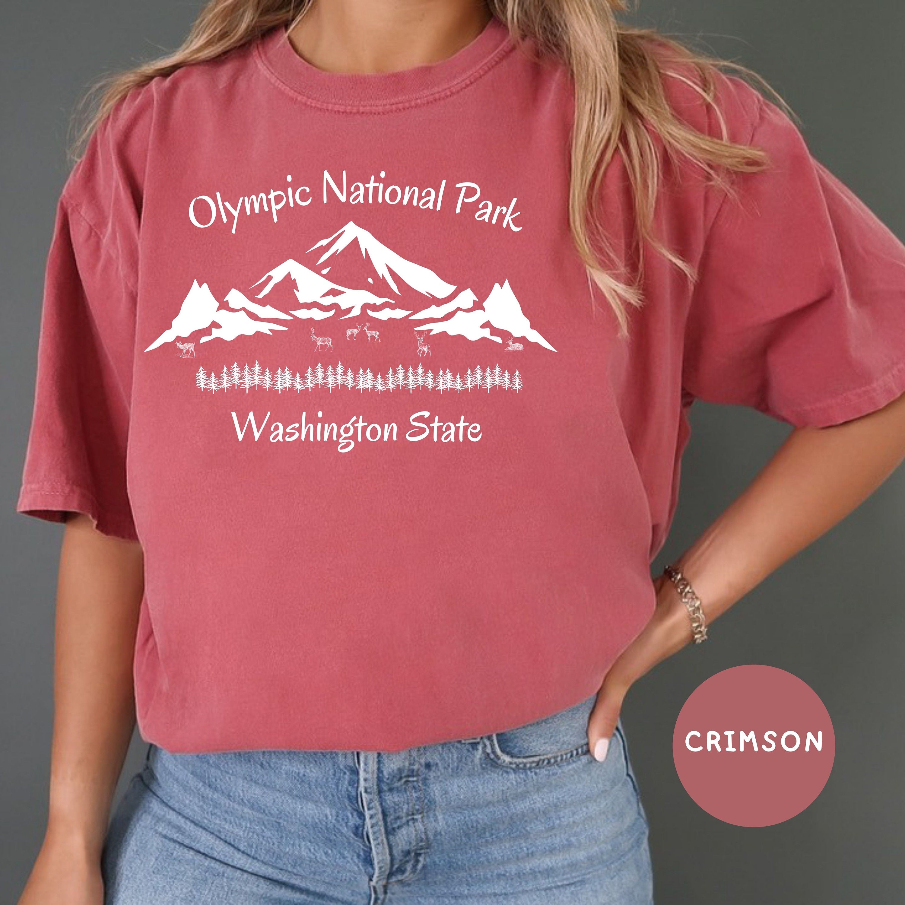 Olympic National Park Washington State Comfort Colors® Tee