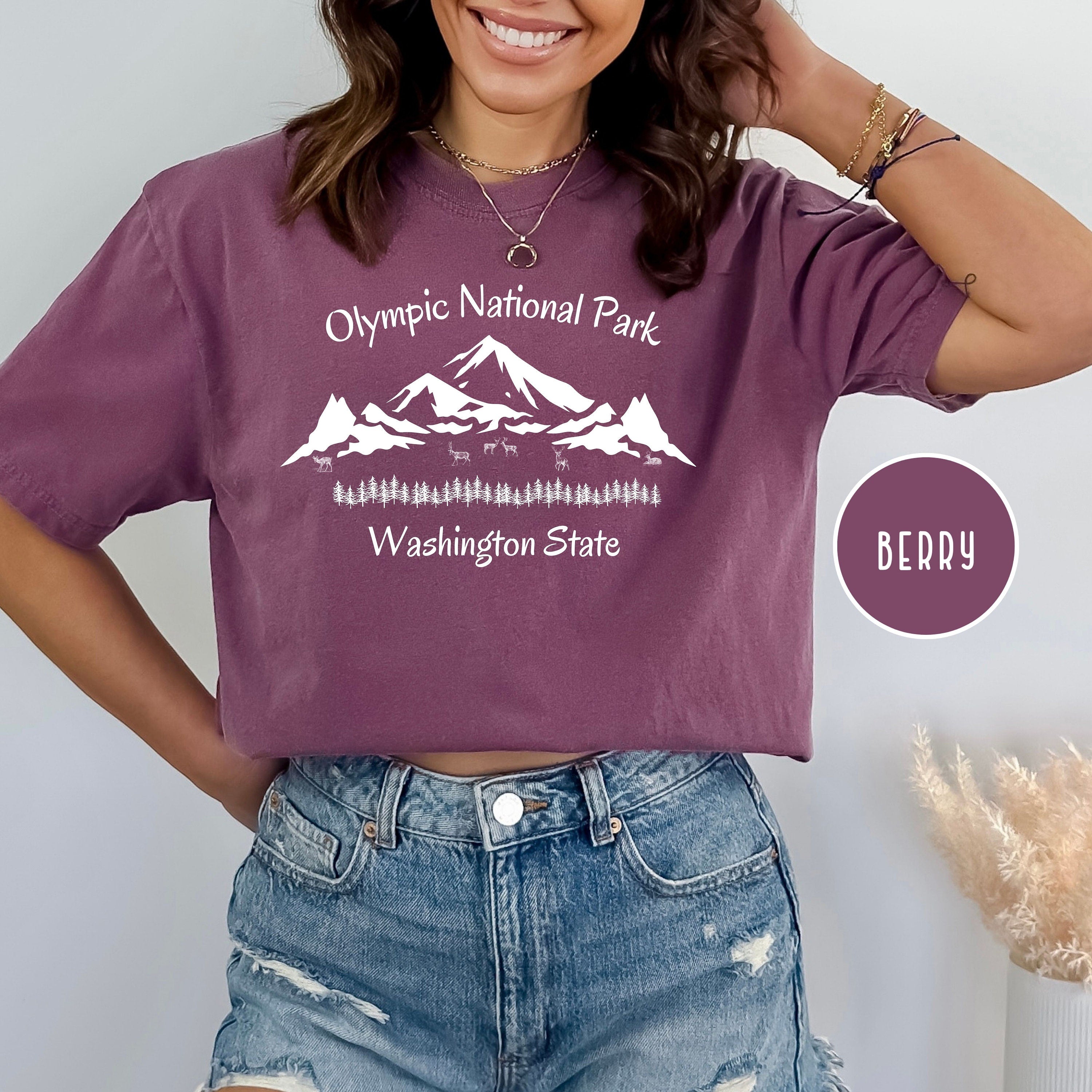 Olympic National Park Washington State Comfort Colors® Tee