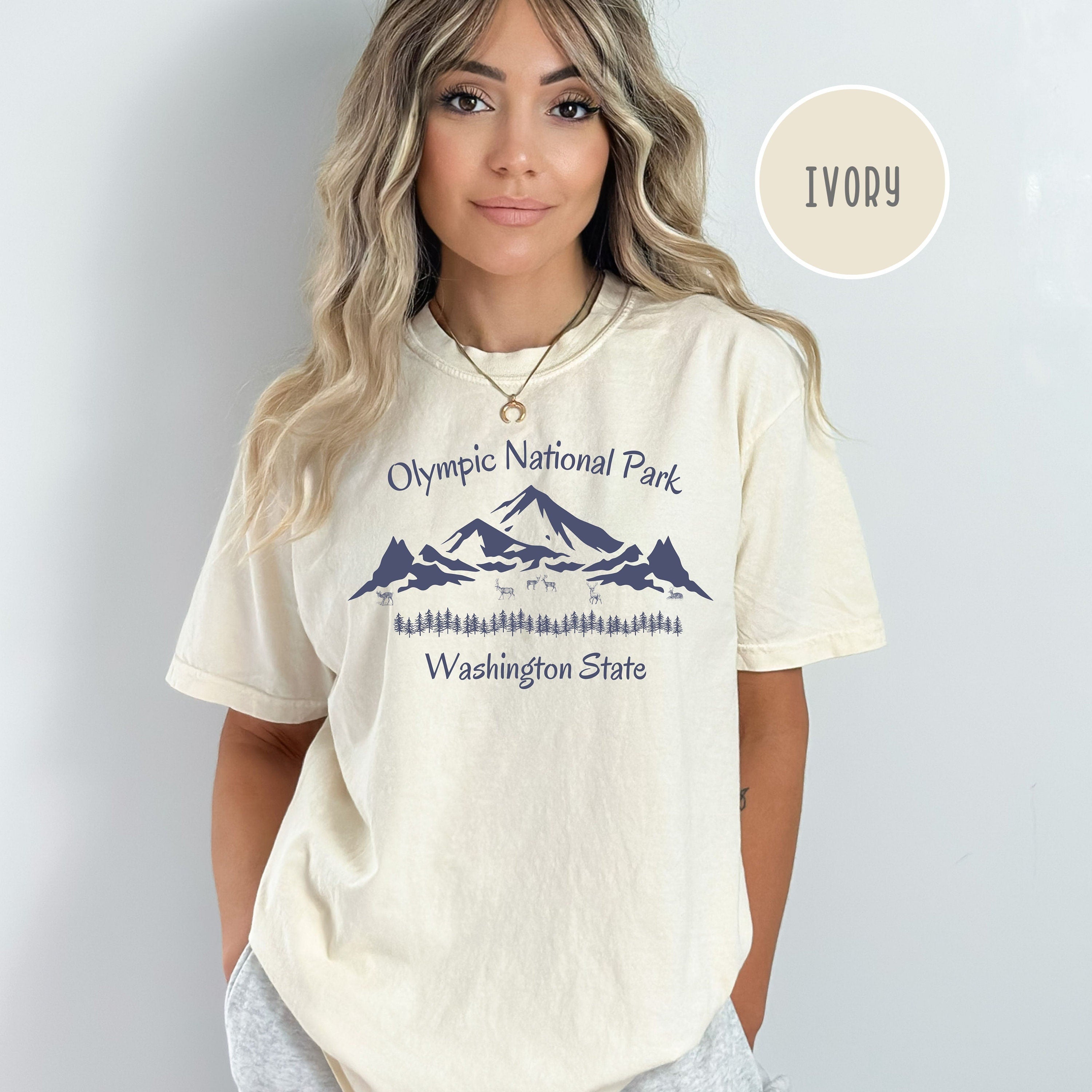 Olympic National Park Washington State Comfort Colors® Tee