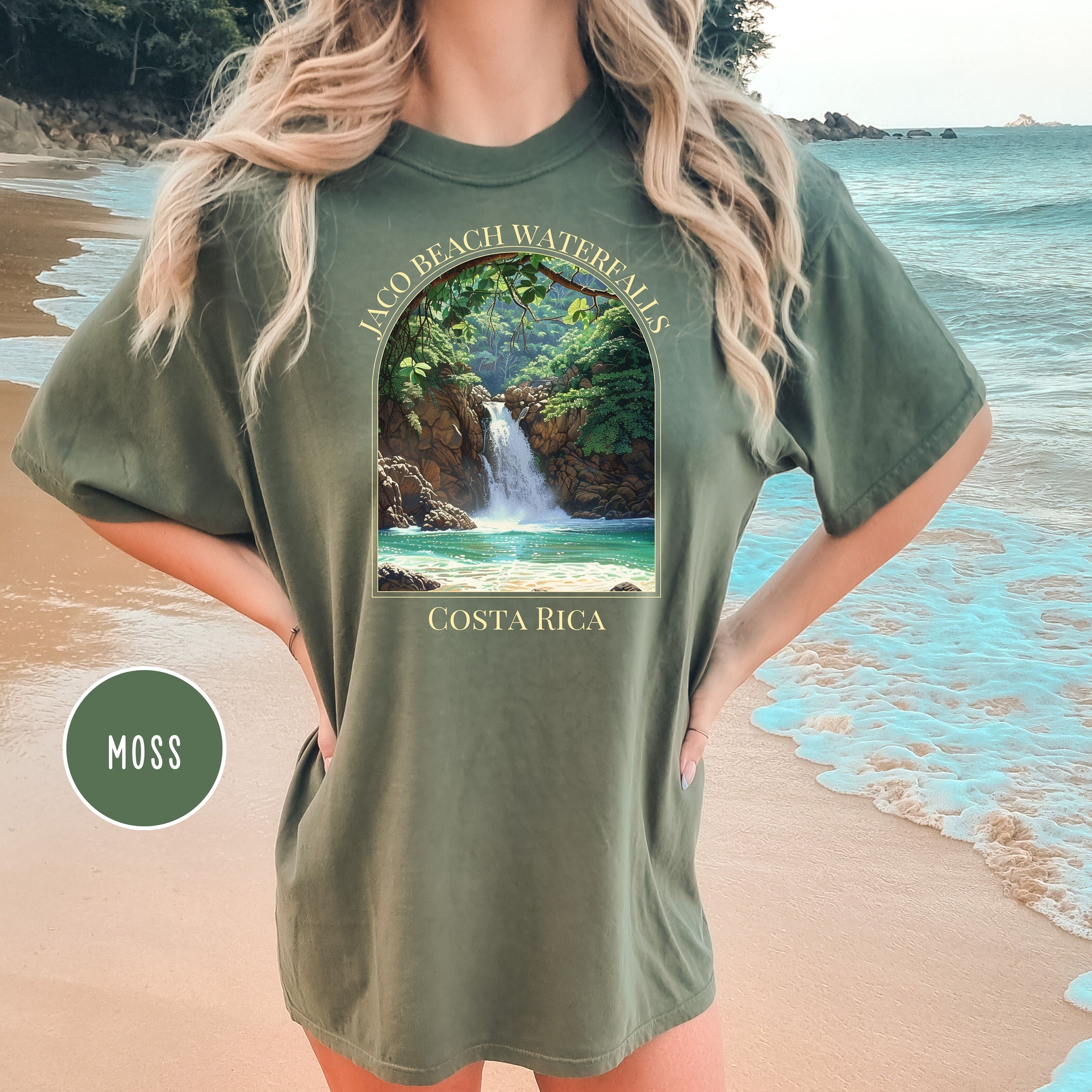 Costa Rica Waterfalls Comfort Colors® Tee