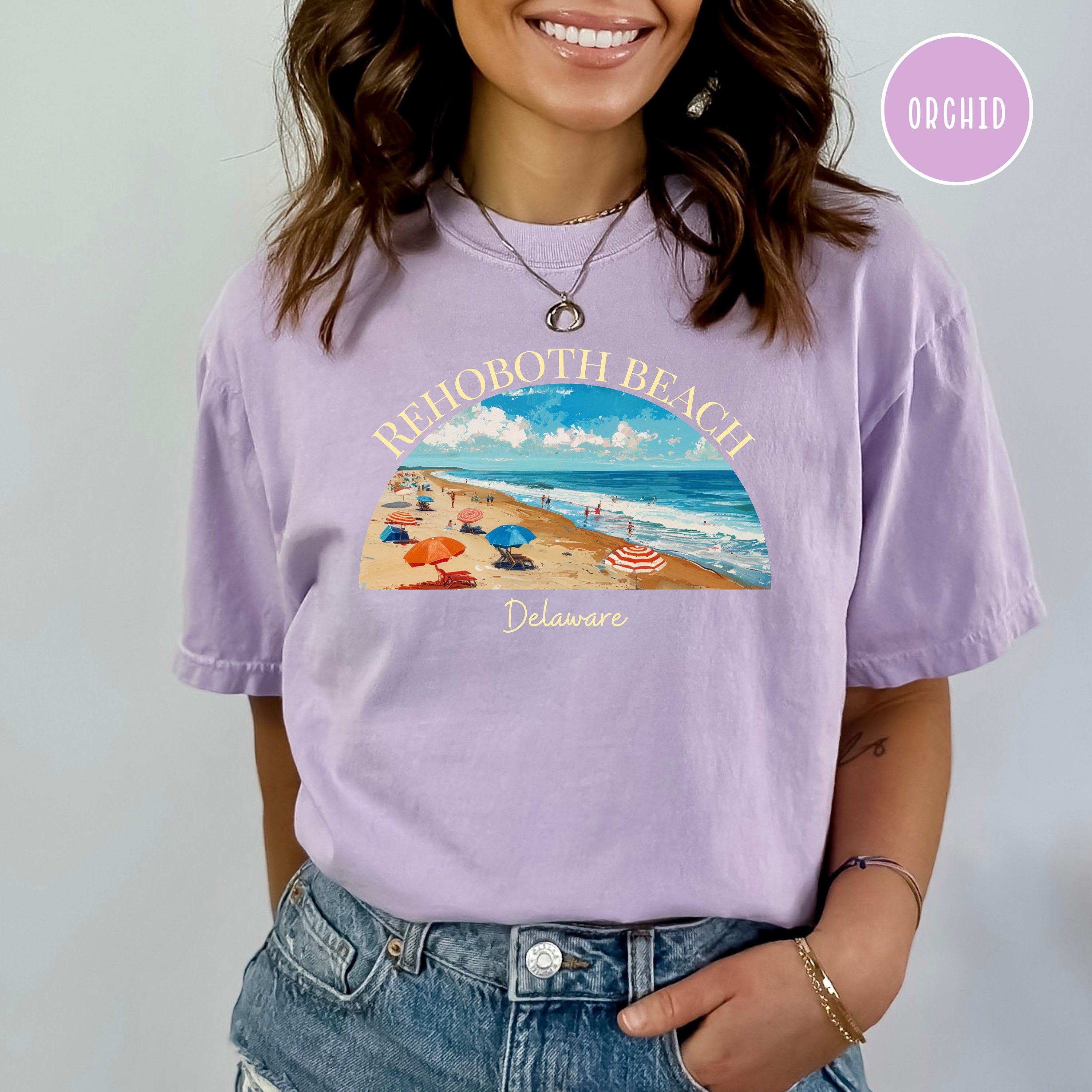 Rehoboth Beach Delaware Comfort Colors® Tee