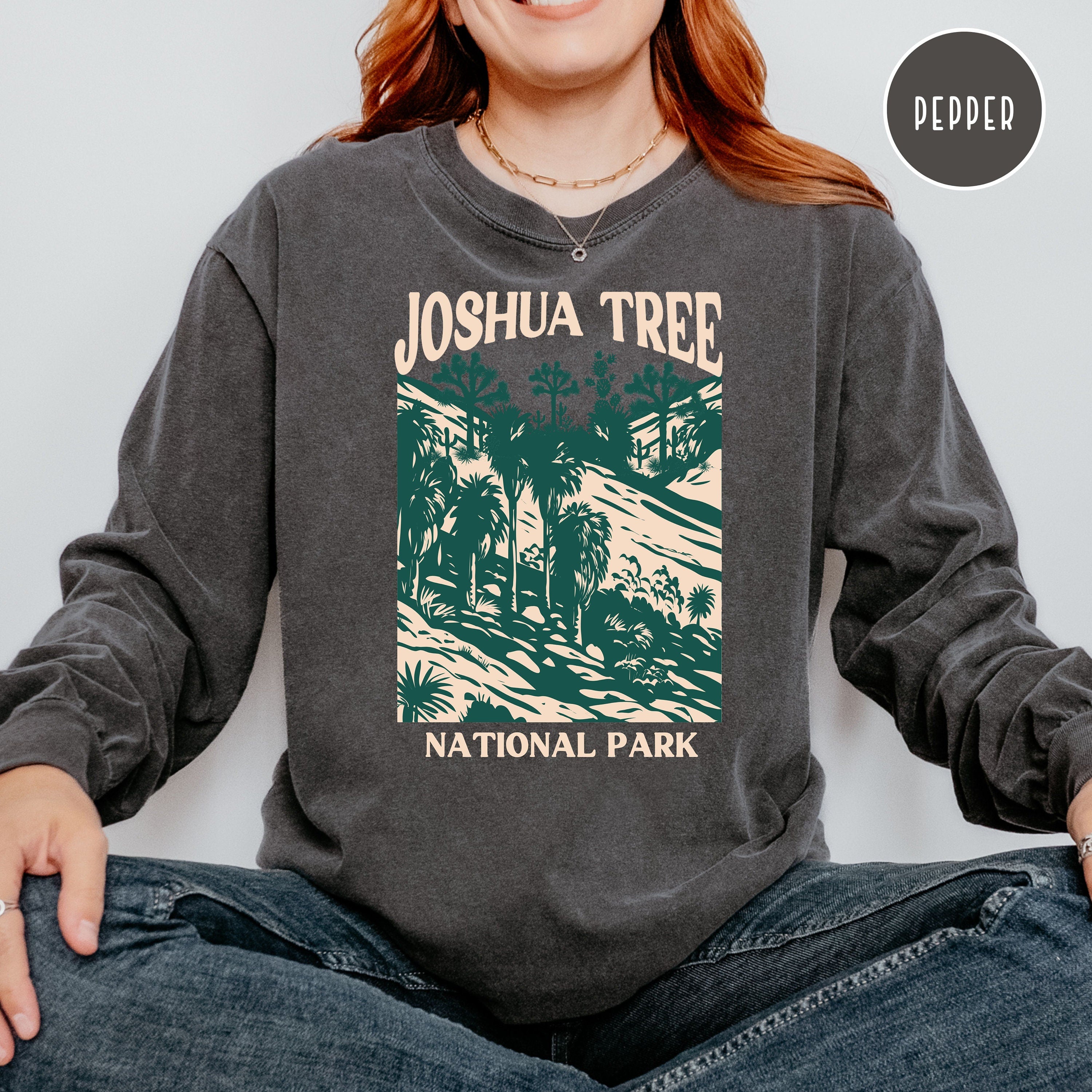 Joshua Tree National Park Comfort Colors® Long Sleeve Tee