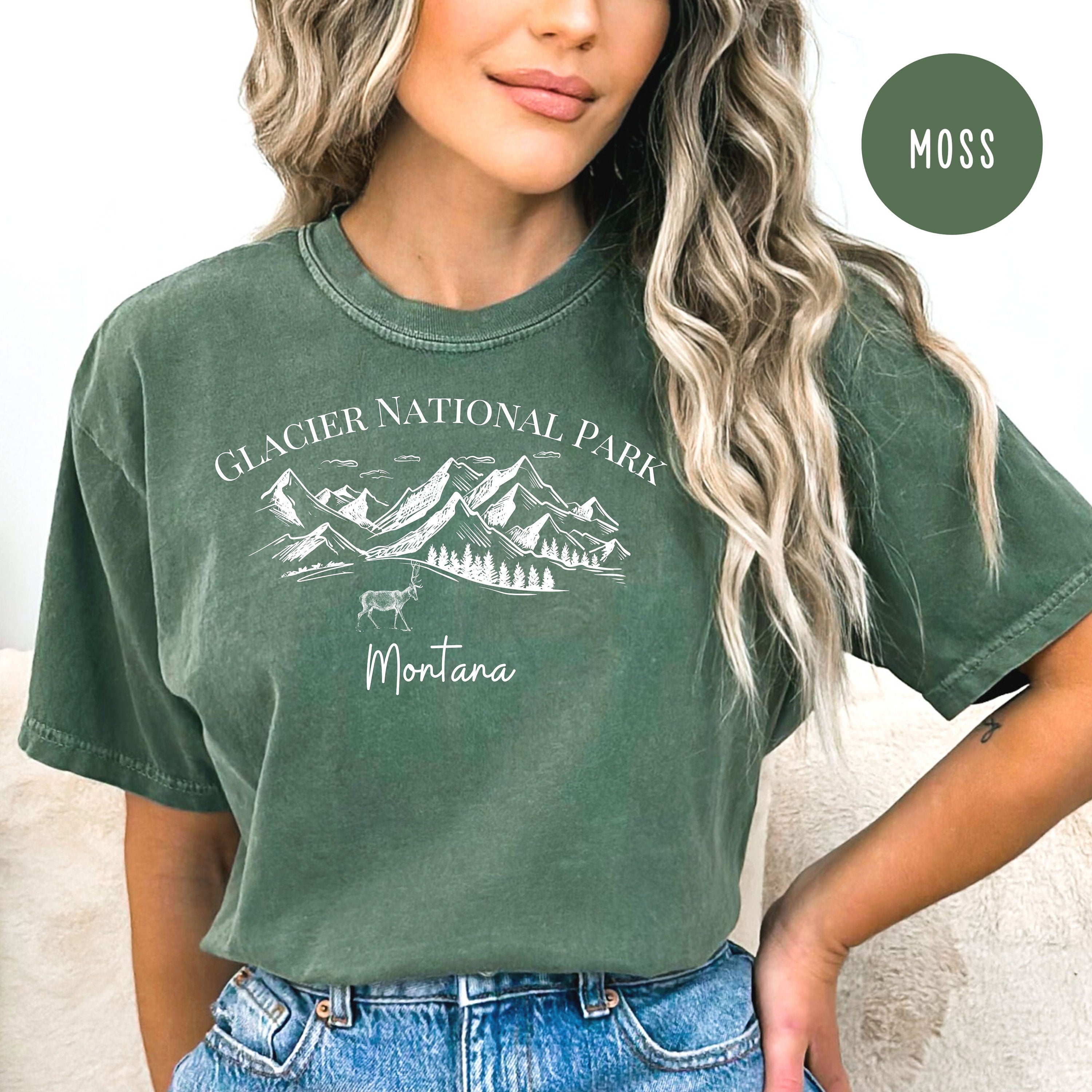 Glacier National Park Montana Comfort Colors® Tee