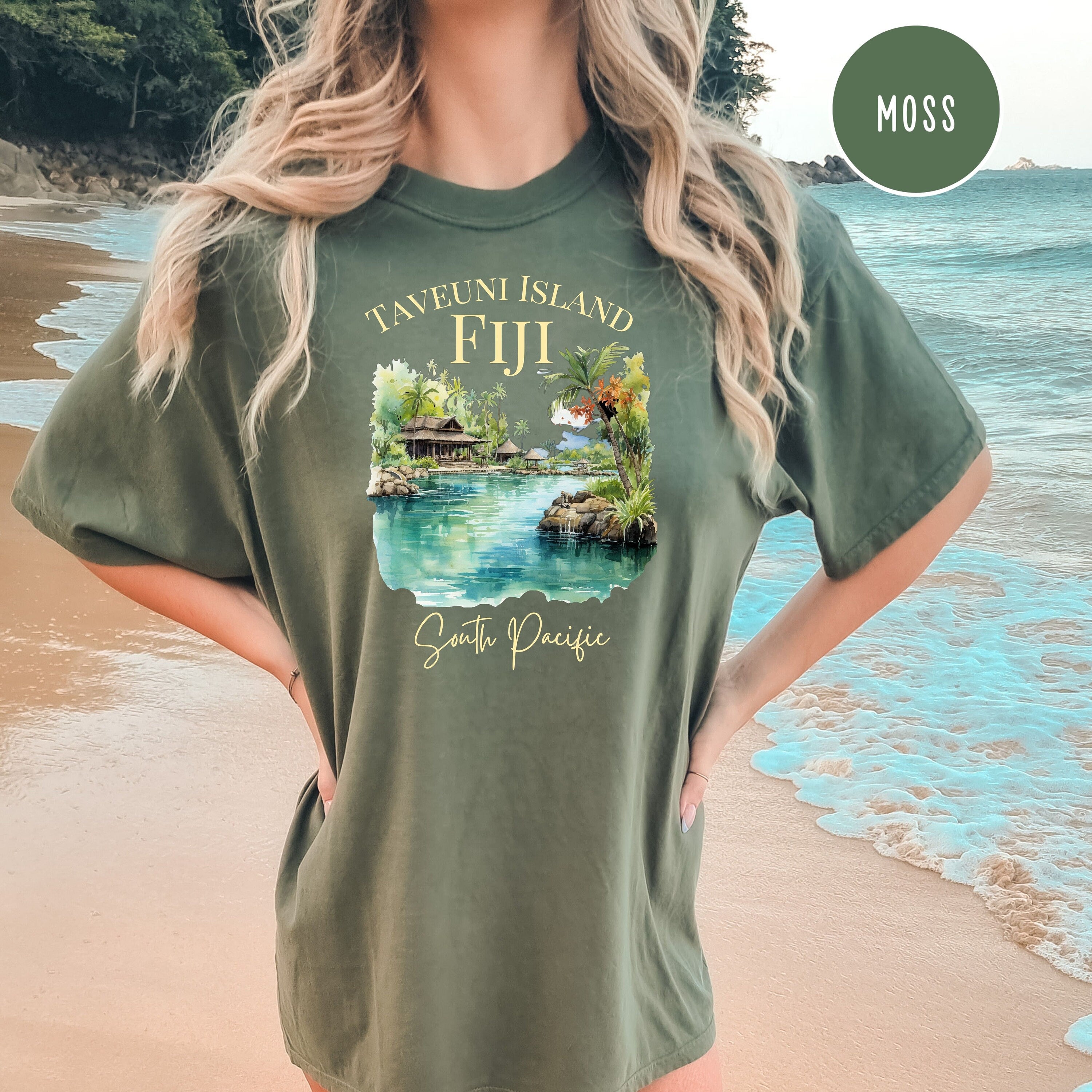 Taveuni Island Fiji Comfort Colors® Tee