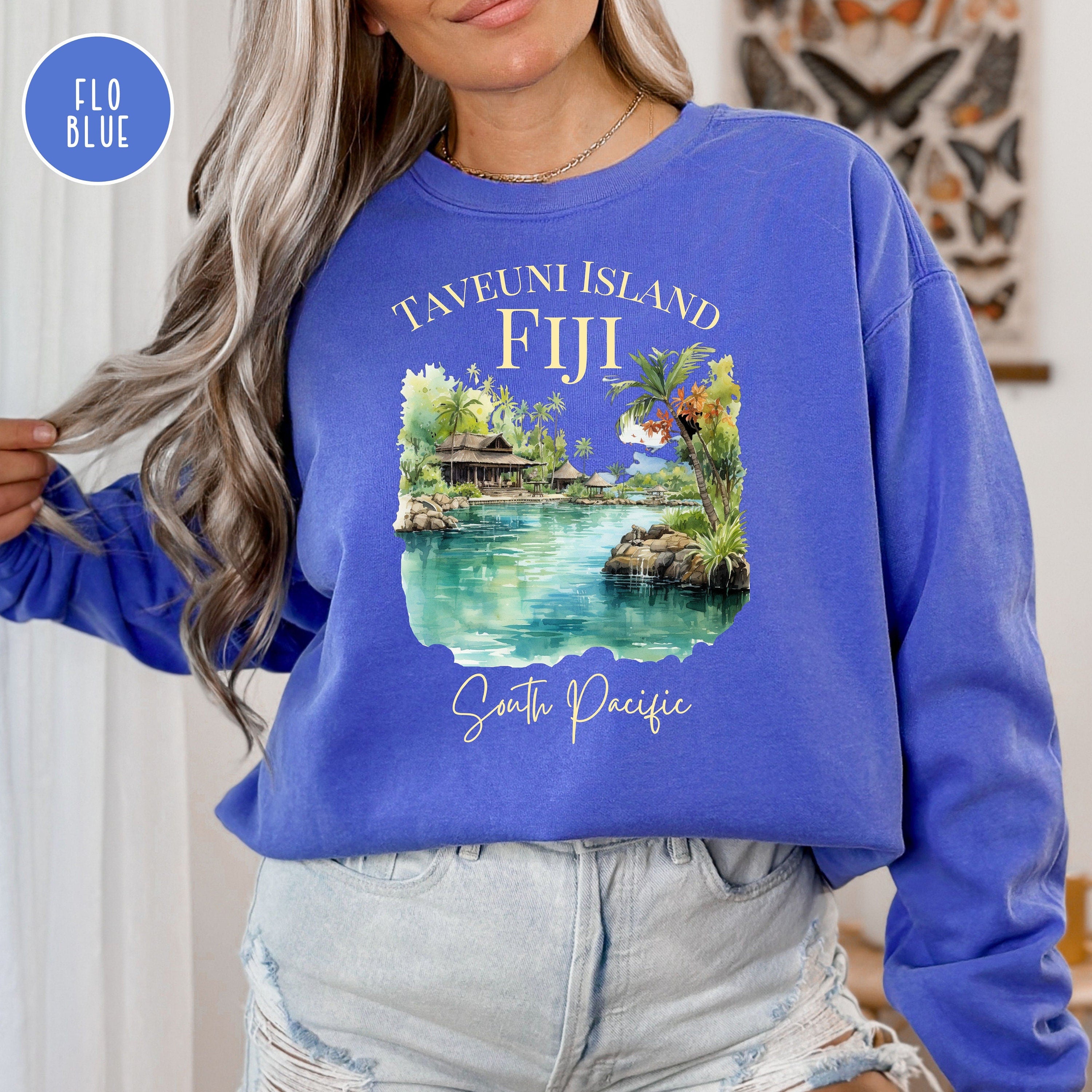 Taveuni Island Fiji Comfort Colors® Sweatshirt