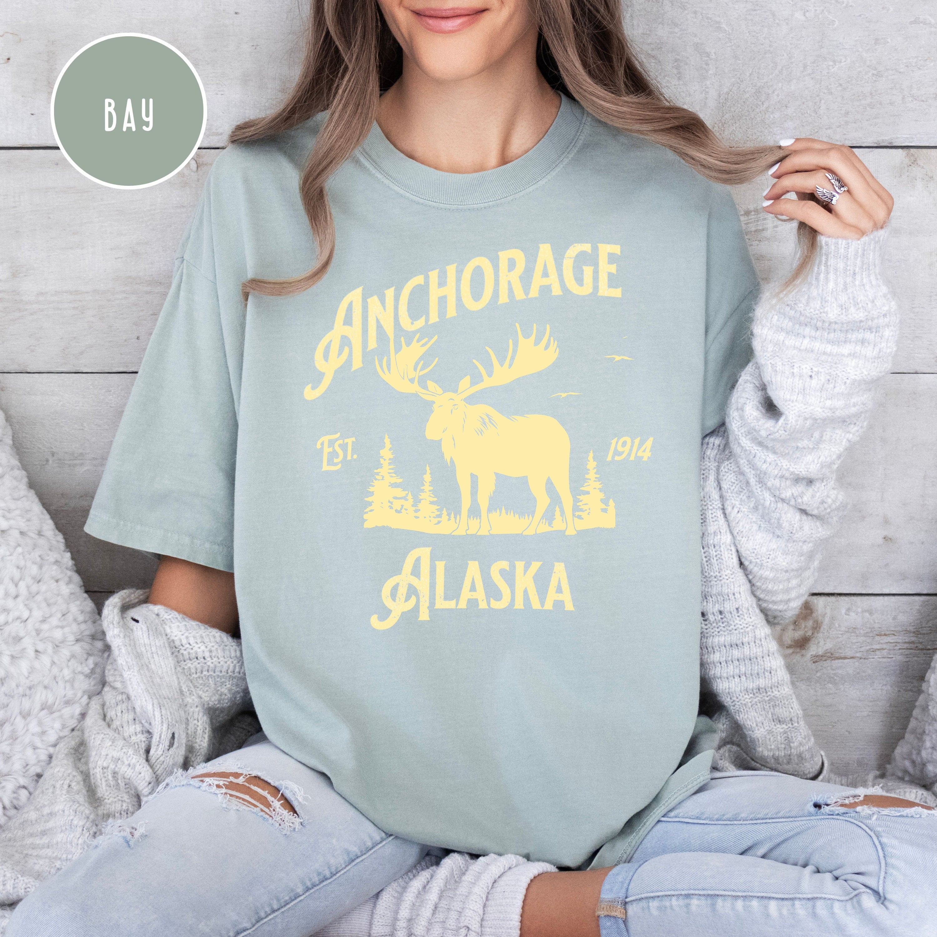 Anchorage Alaska Comfort Colors® T Shirt