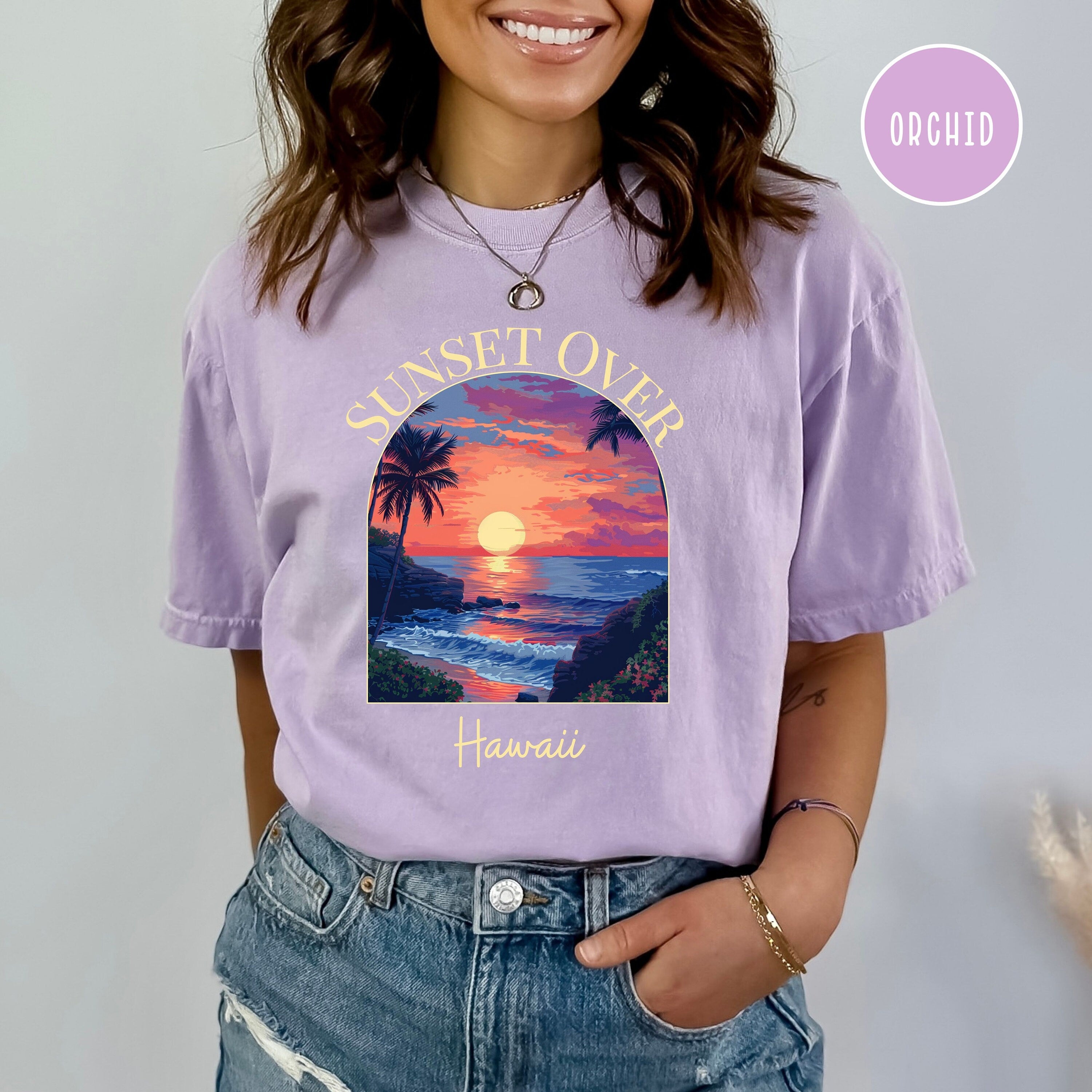 Sunset Over Hawaii Comfort Colors® Tee