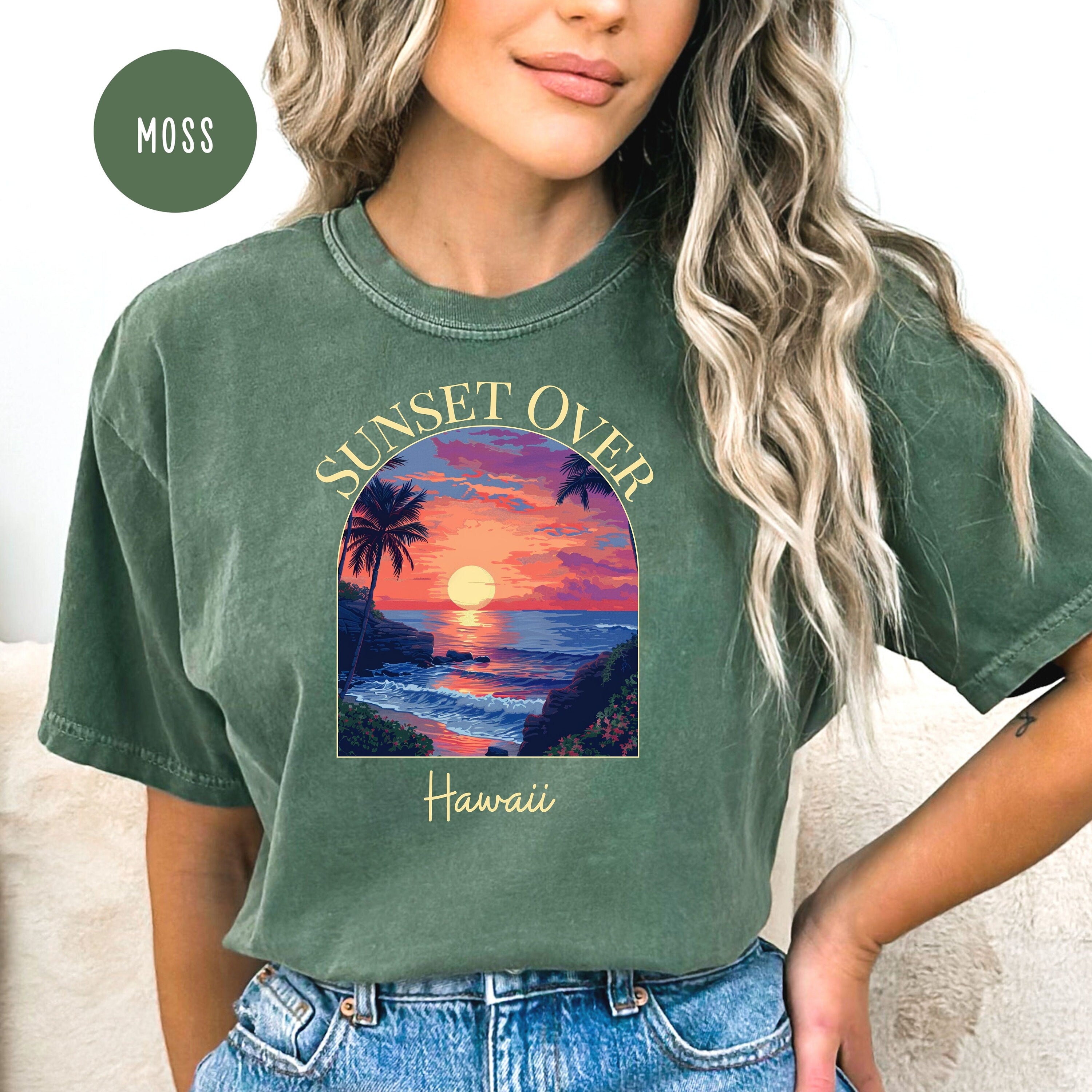 Sunset Over Hawaii Comfort Colors® Tee