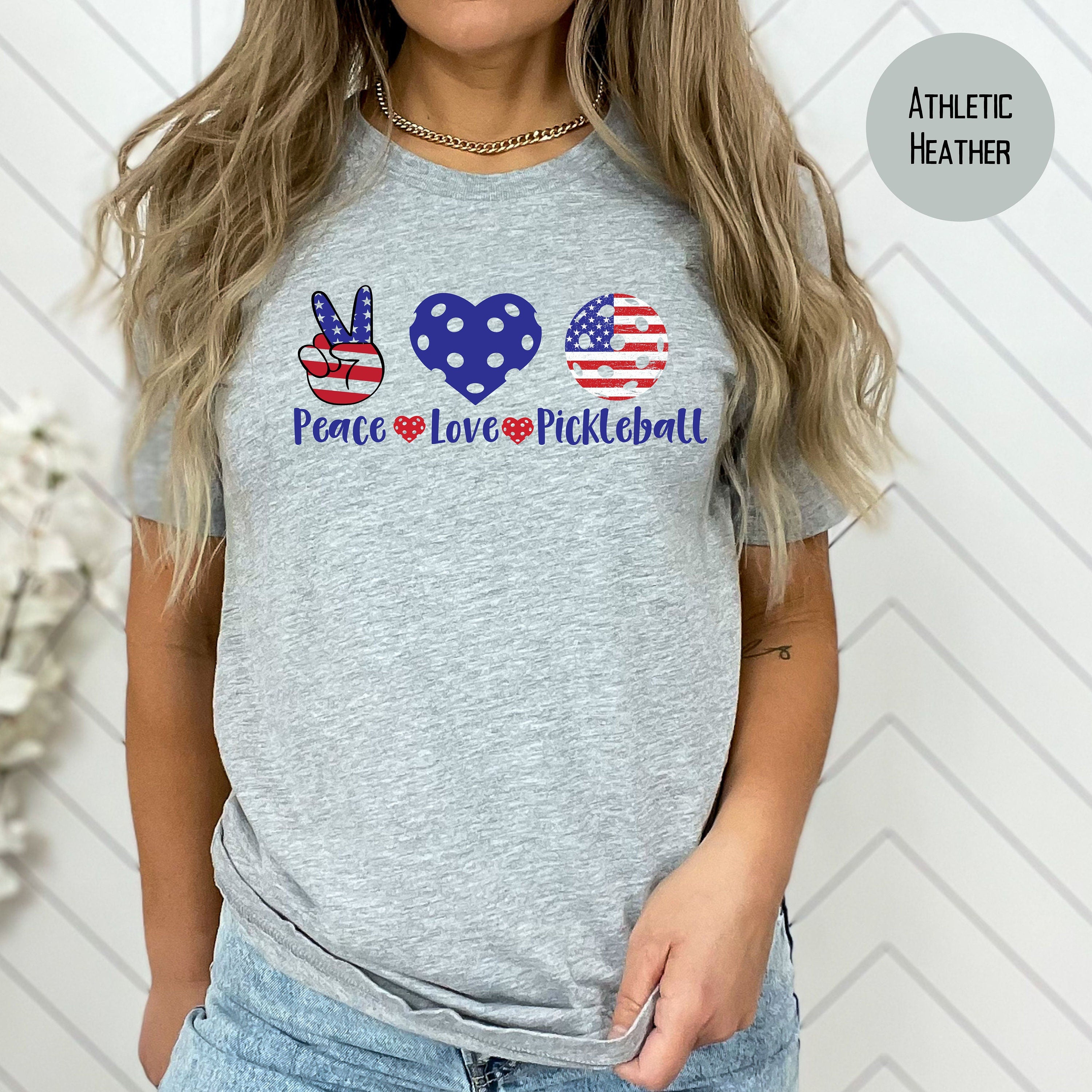 Patriotic Pickleball Tee