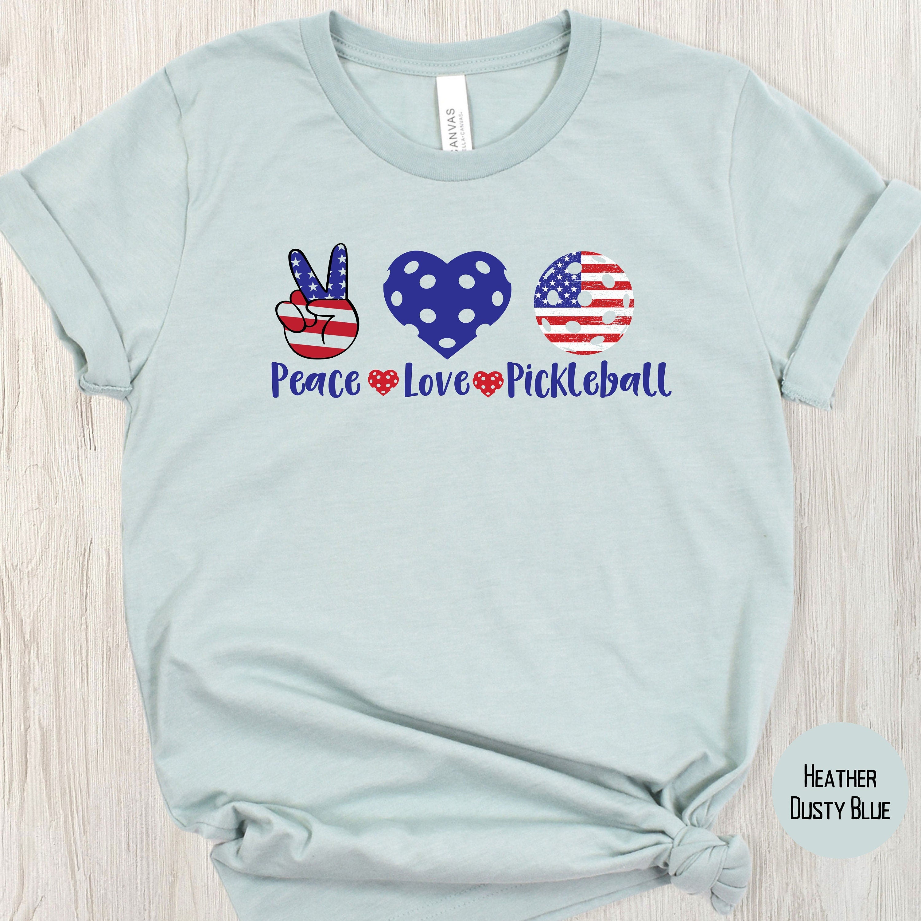 Patriotic Pickleball Tee