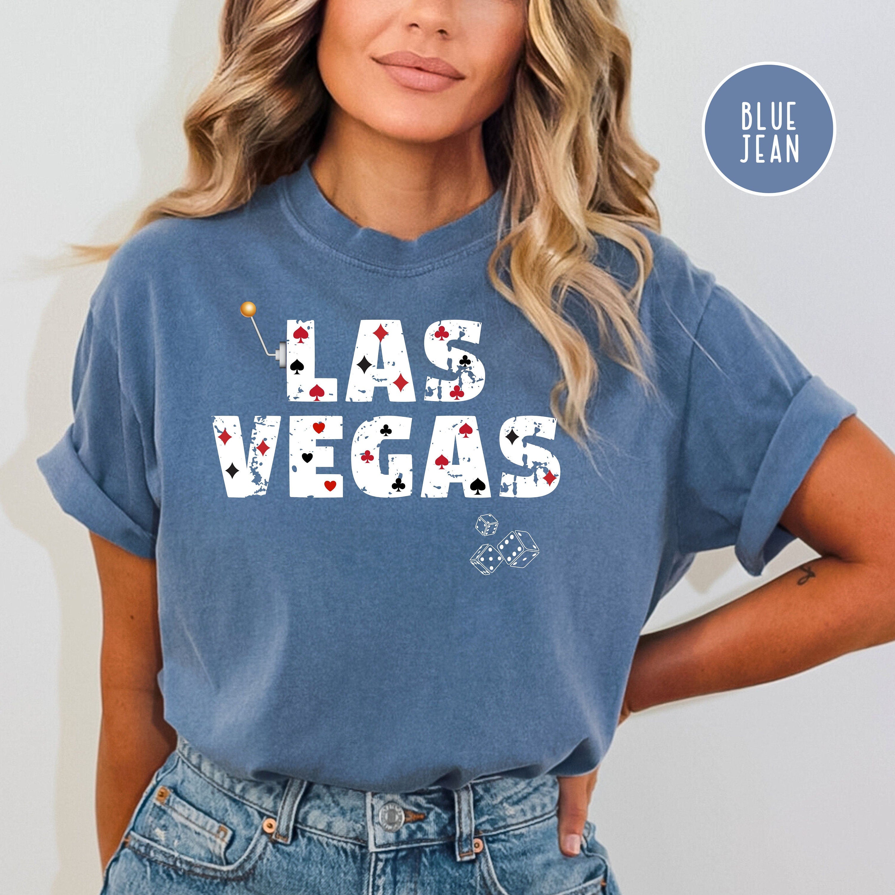Las Vegas Deck of Cards Comfort Colors® Tee