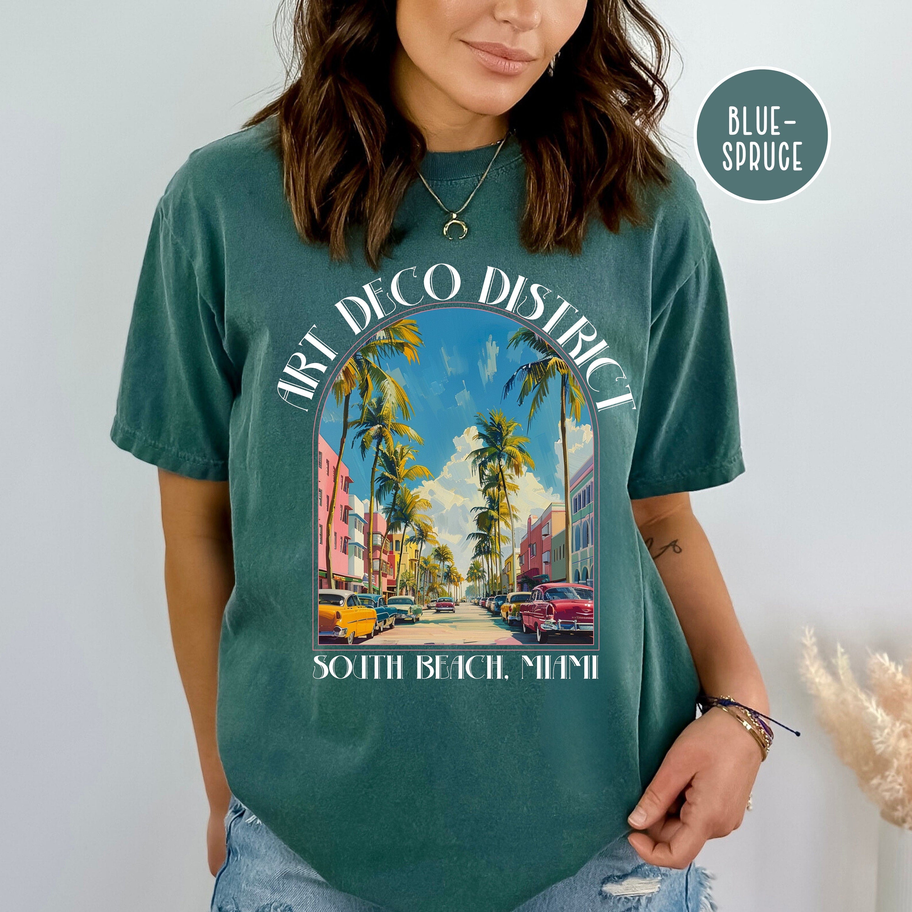 Art Deco District Miami Comfort Colors® T-Shirt