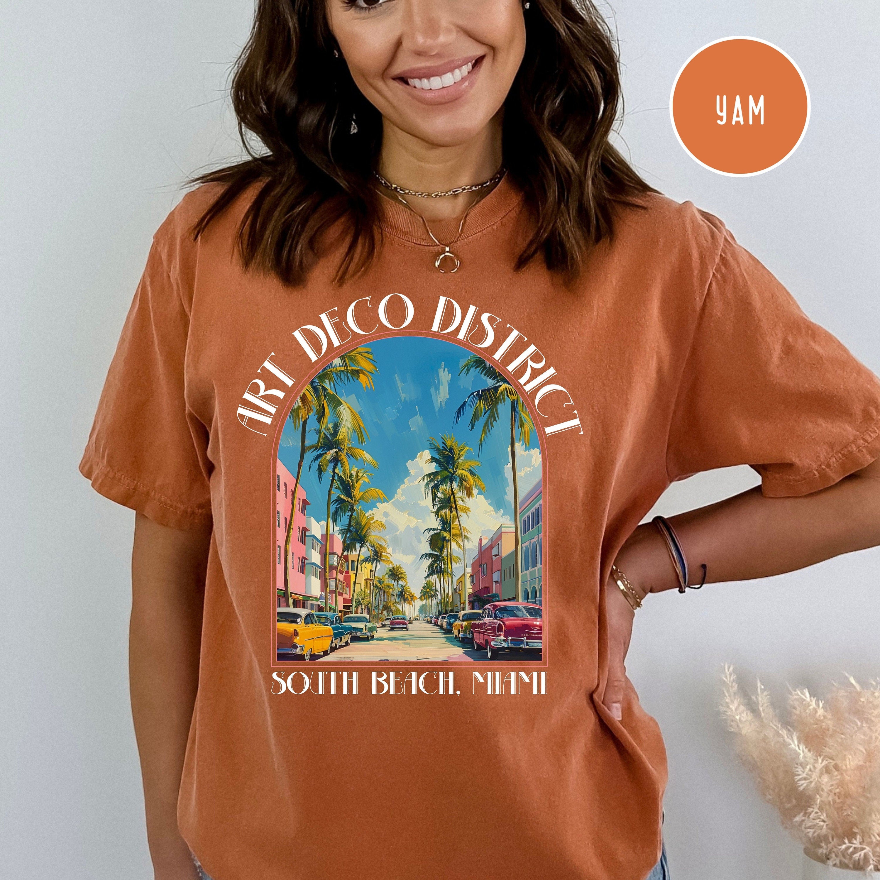 Art Deco District Miami Comfort Colors® T-Shirt