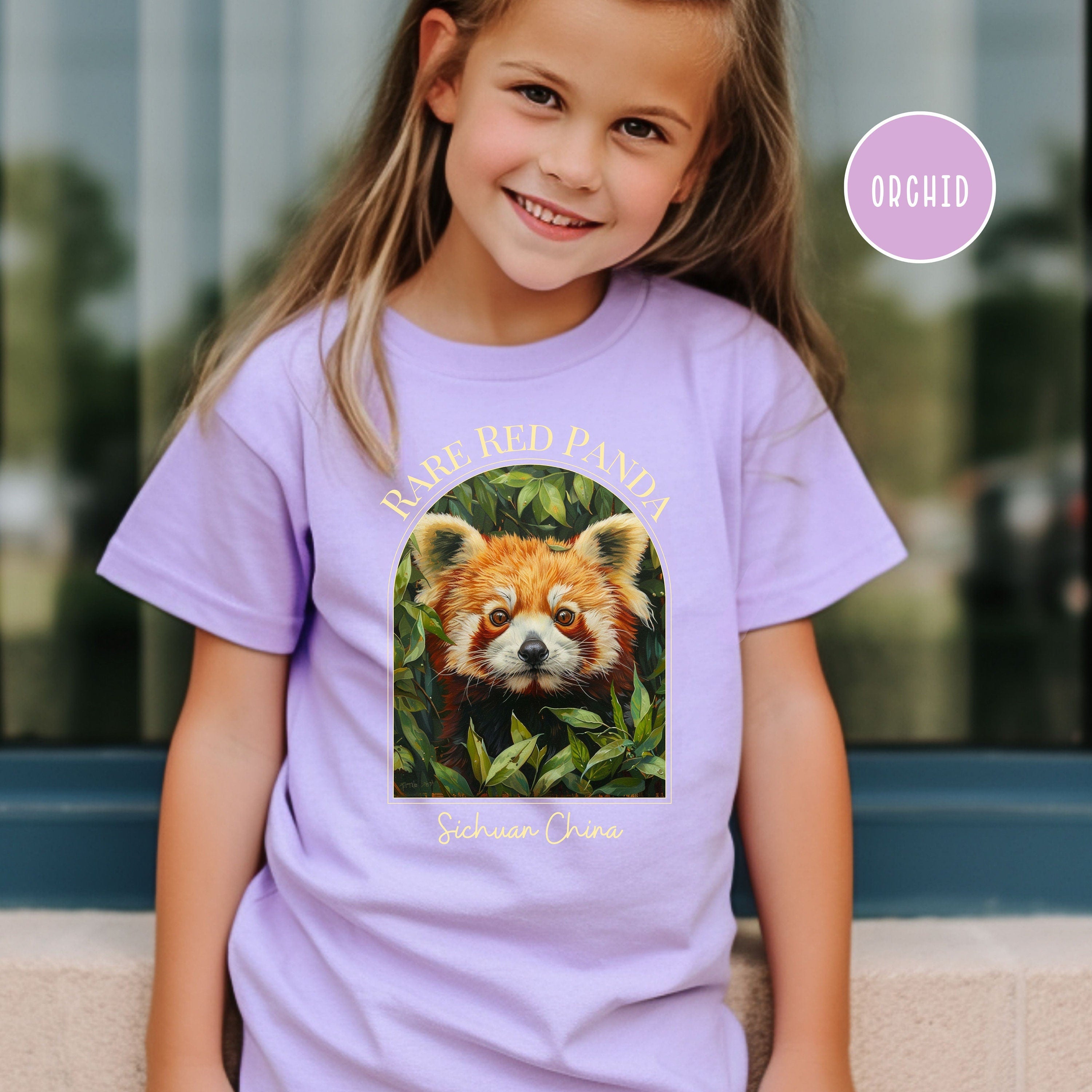 Red Panda Comfort Colors® Youth Tee