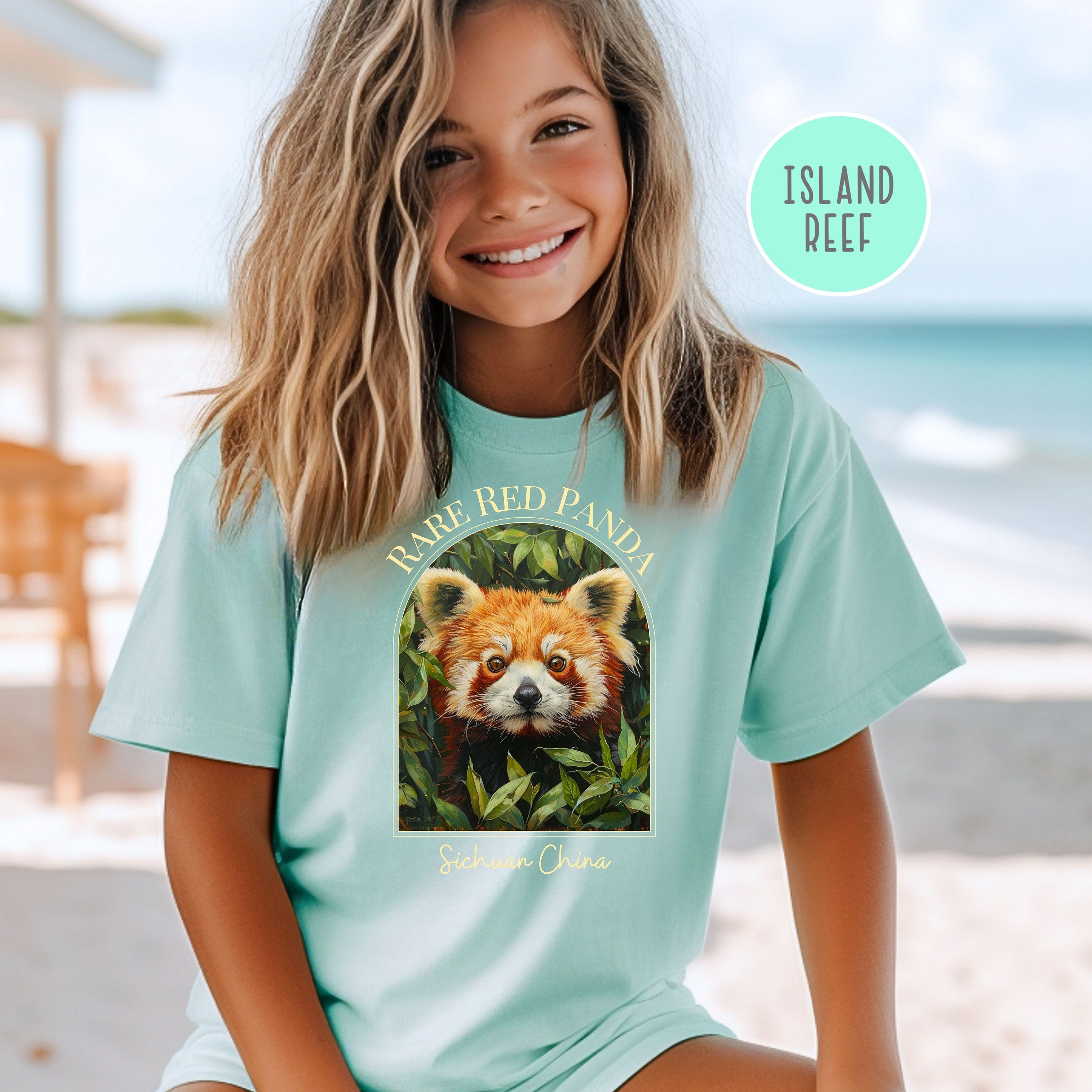 Red Panda Comfort Colors® Youth Tee