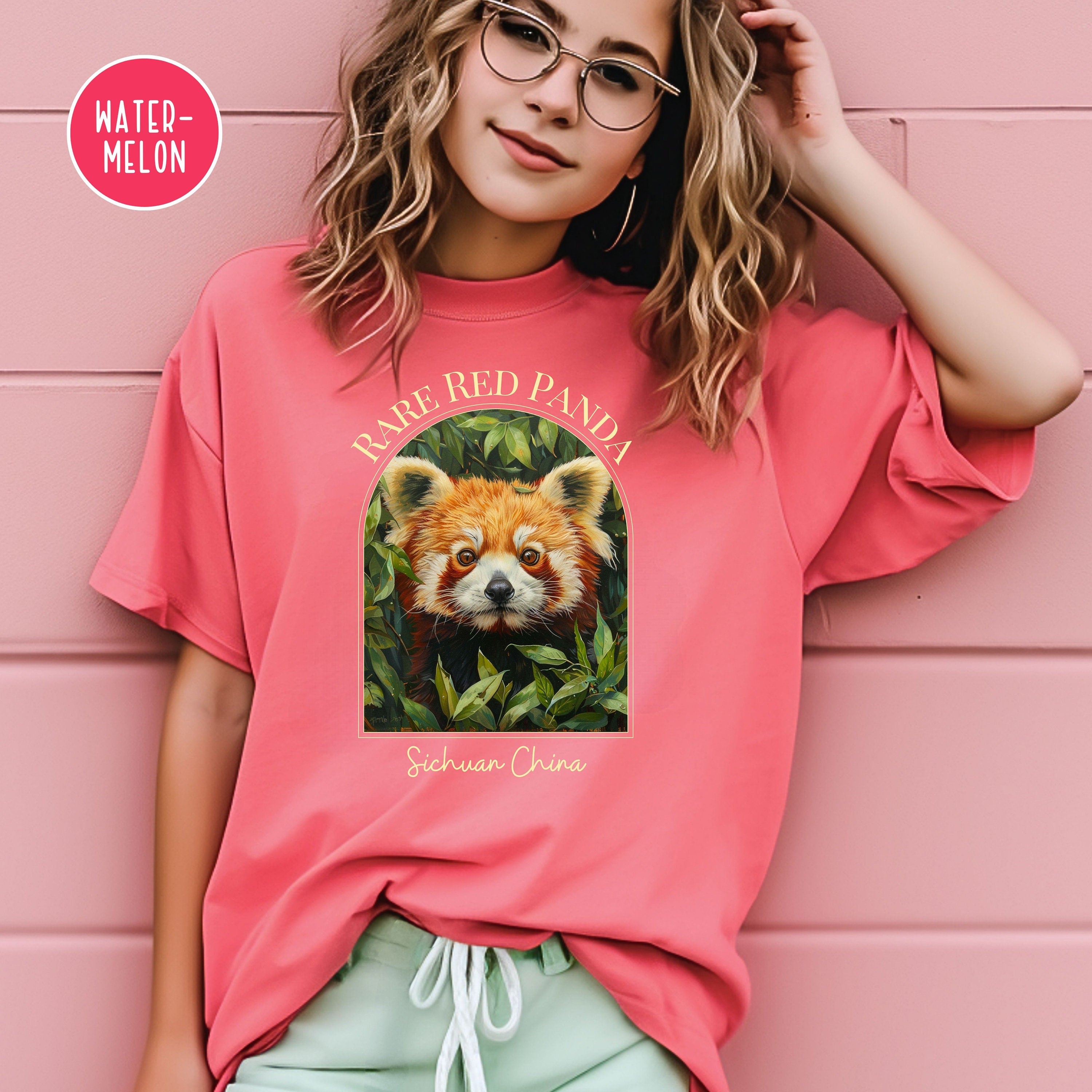 Red Panda Comfort Colors® Youth Tee