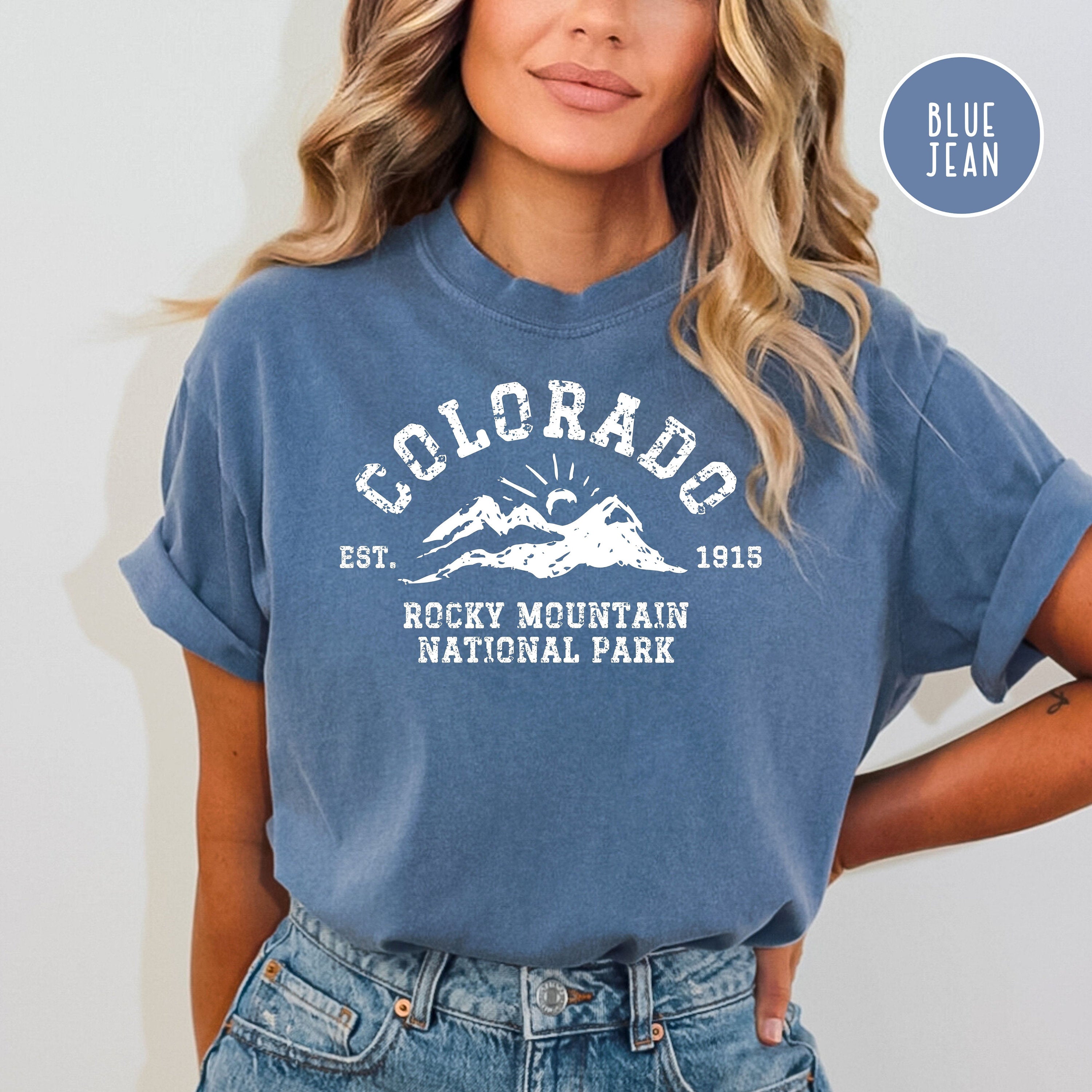 Colorado Rocky Mountain National Park Comfort Colors® TShirt