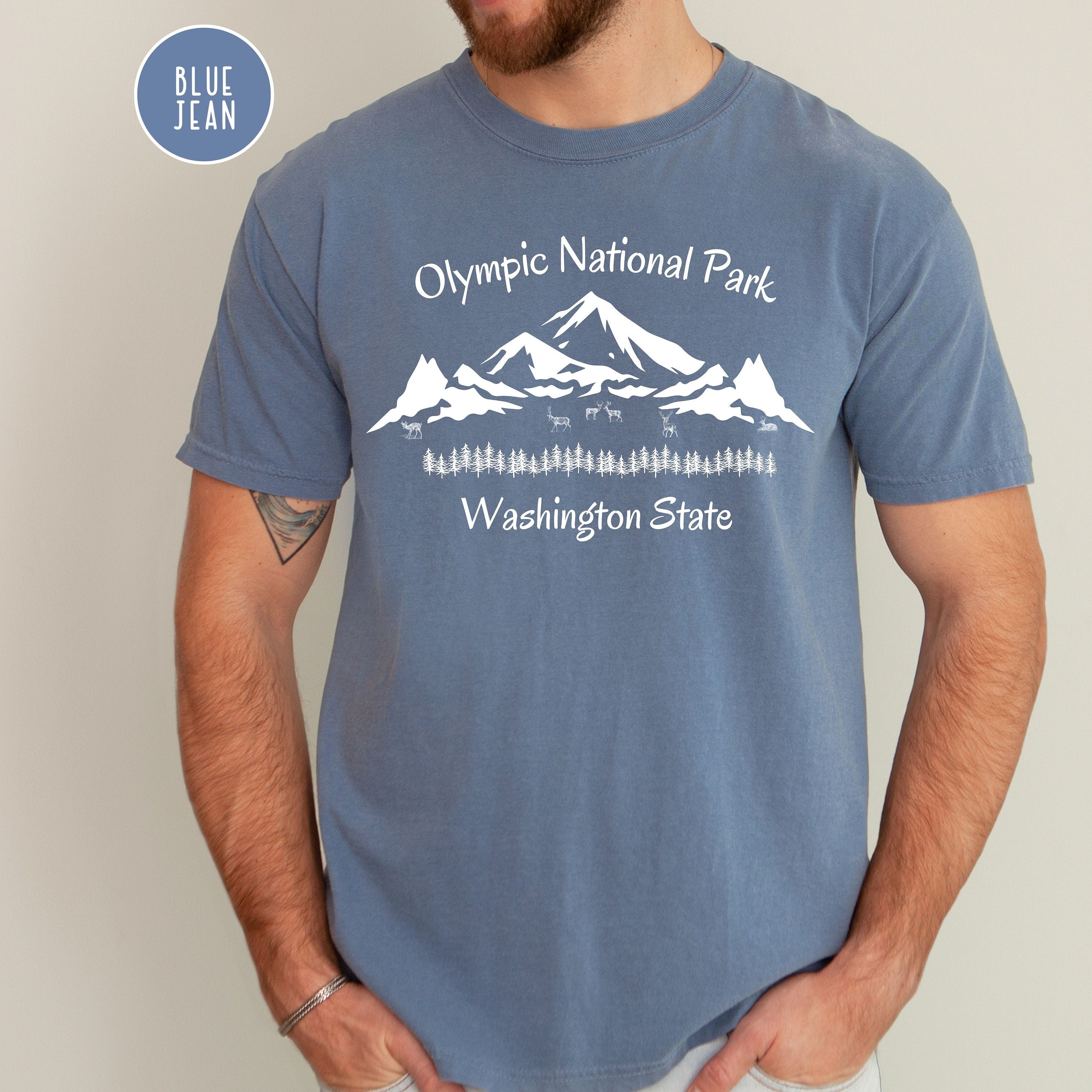 Olympic National Park Washington State Comfort Colors® Tee