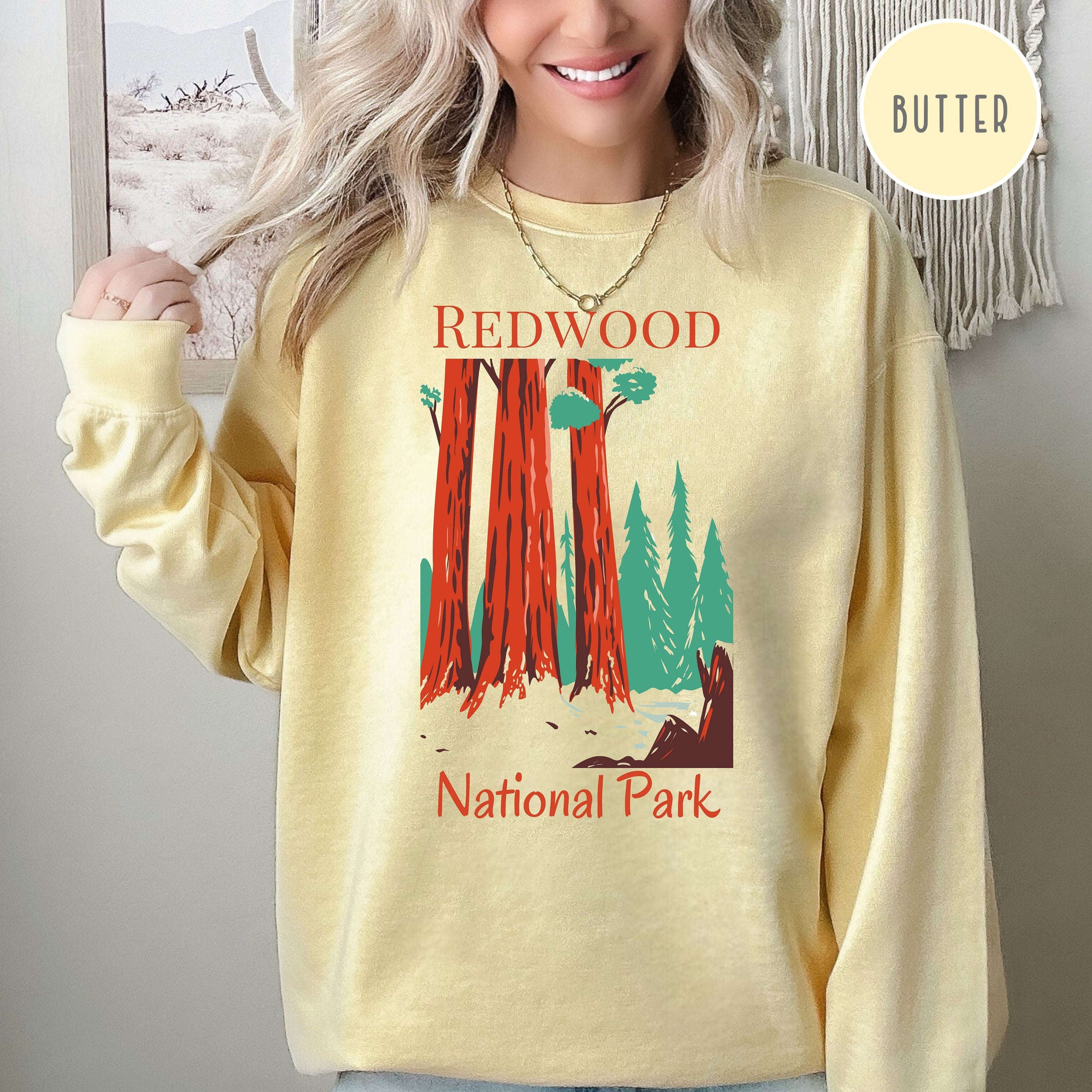 Redwood National Park California Comfort Colors® Sweatshirt