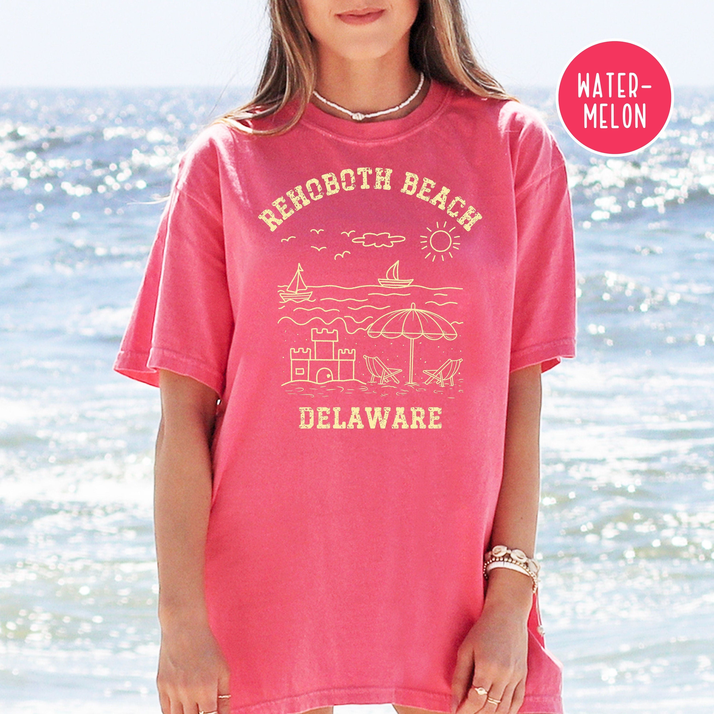 Rehoboth Beach Comfort Colors® Beach Tee