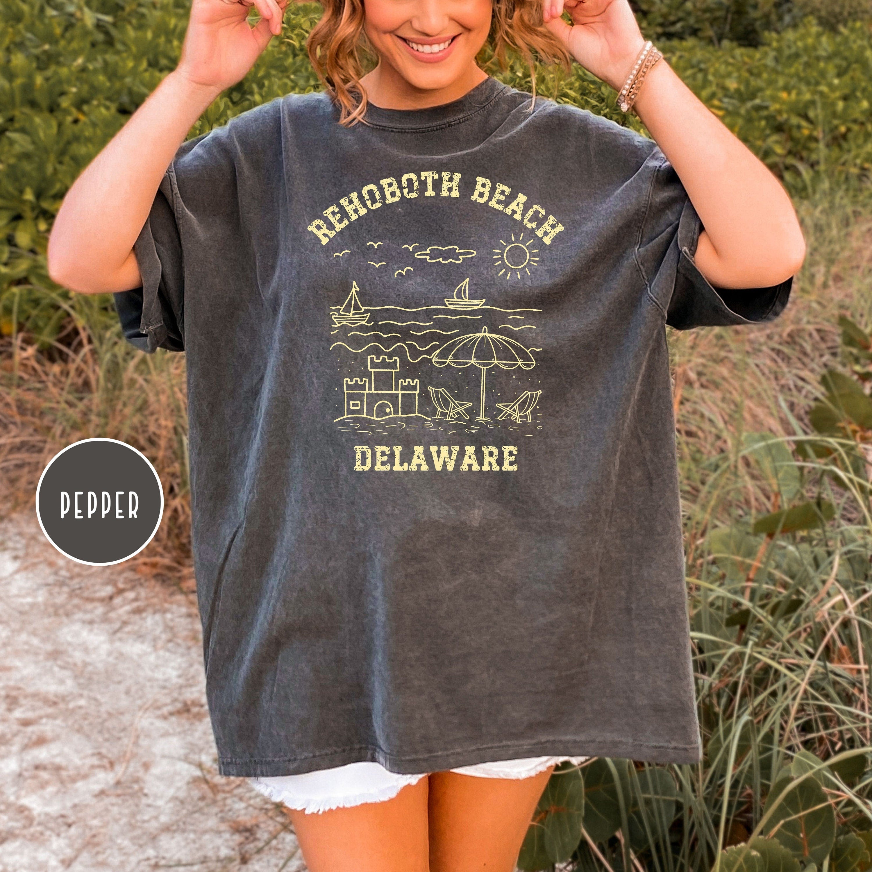 Rehoboth Beach Comfort Colors® Beach Tee