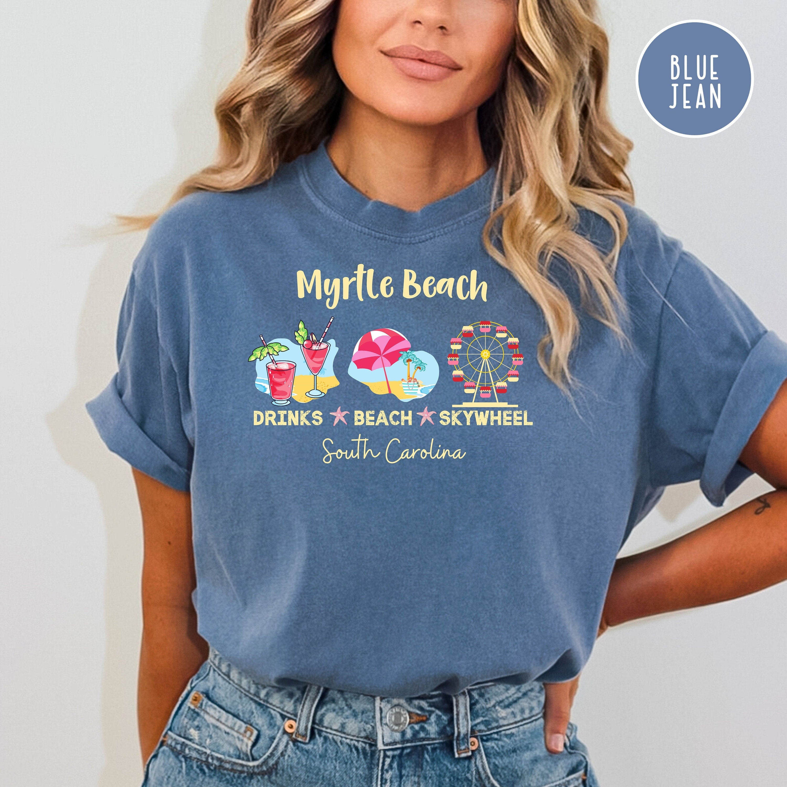 Myrtle Beach South Carolina Comfort Colors® Beach Tee