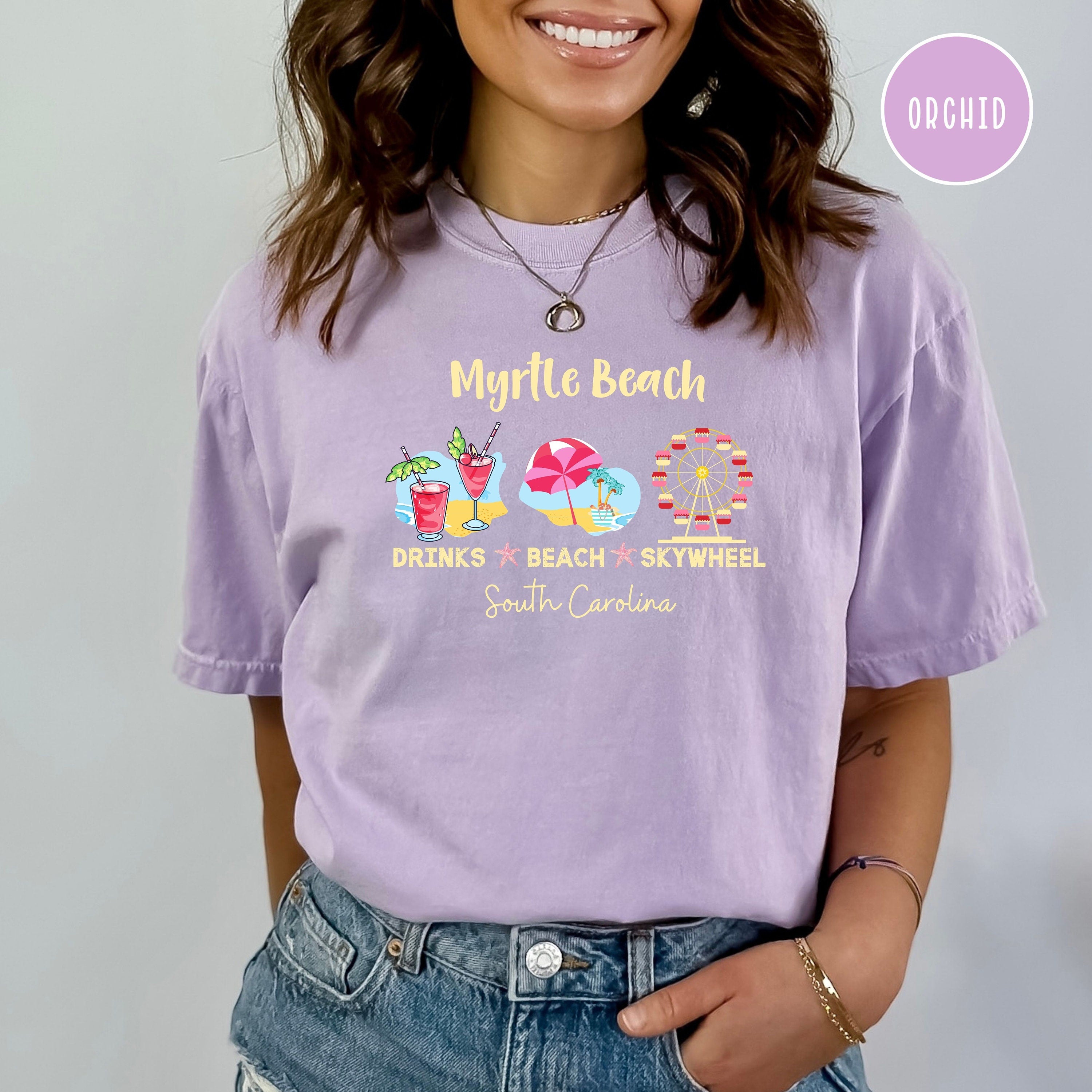 Myrtle Beach South Carolina Comfort Colors® Beach Tee