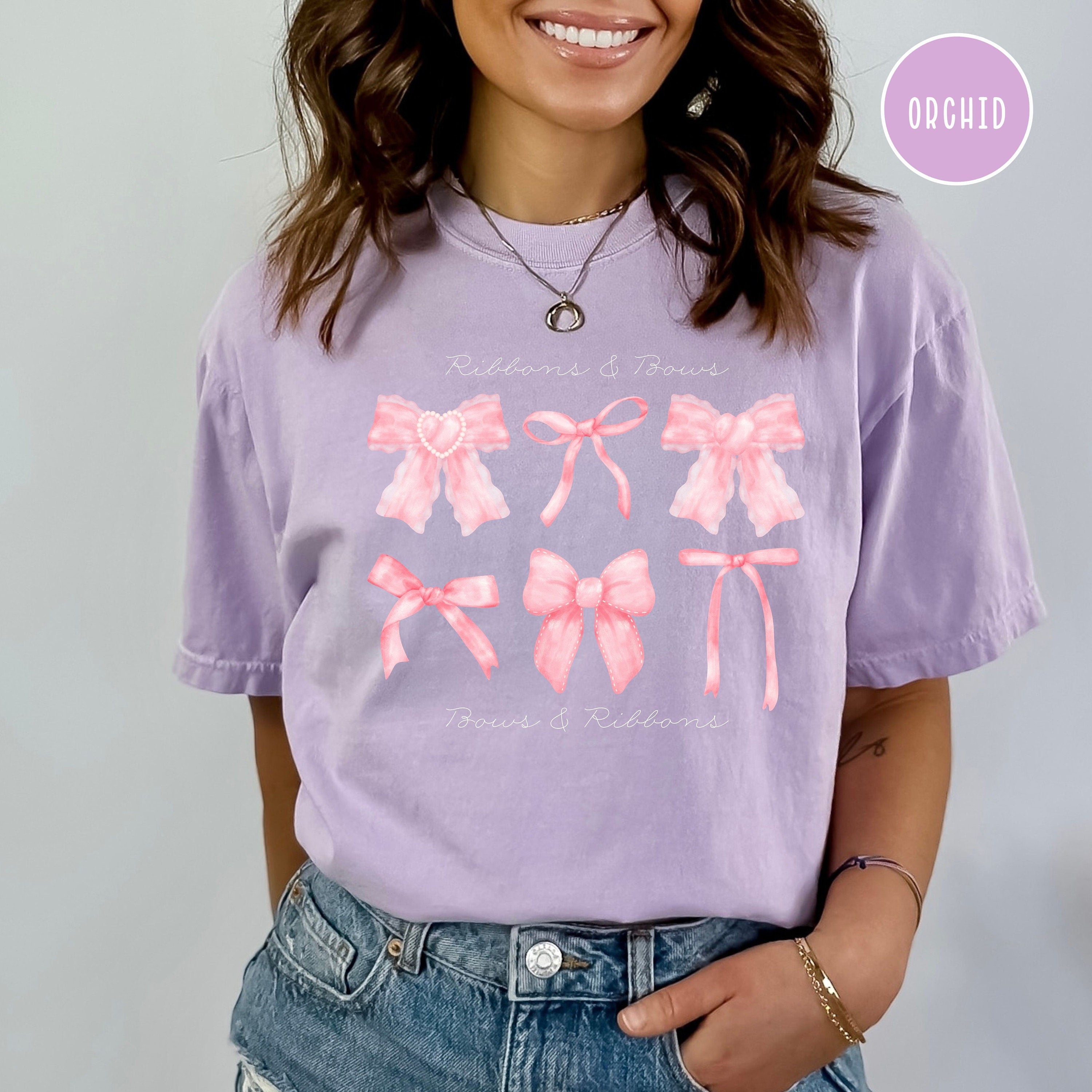 Coquette Ribbons and Bows Comfort Colors® Tee